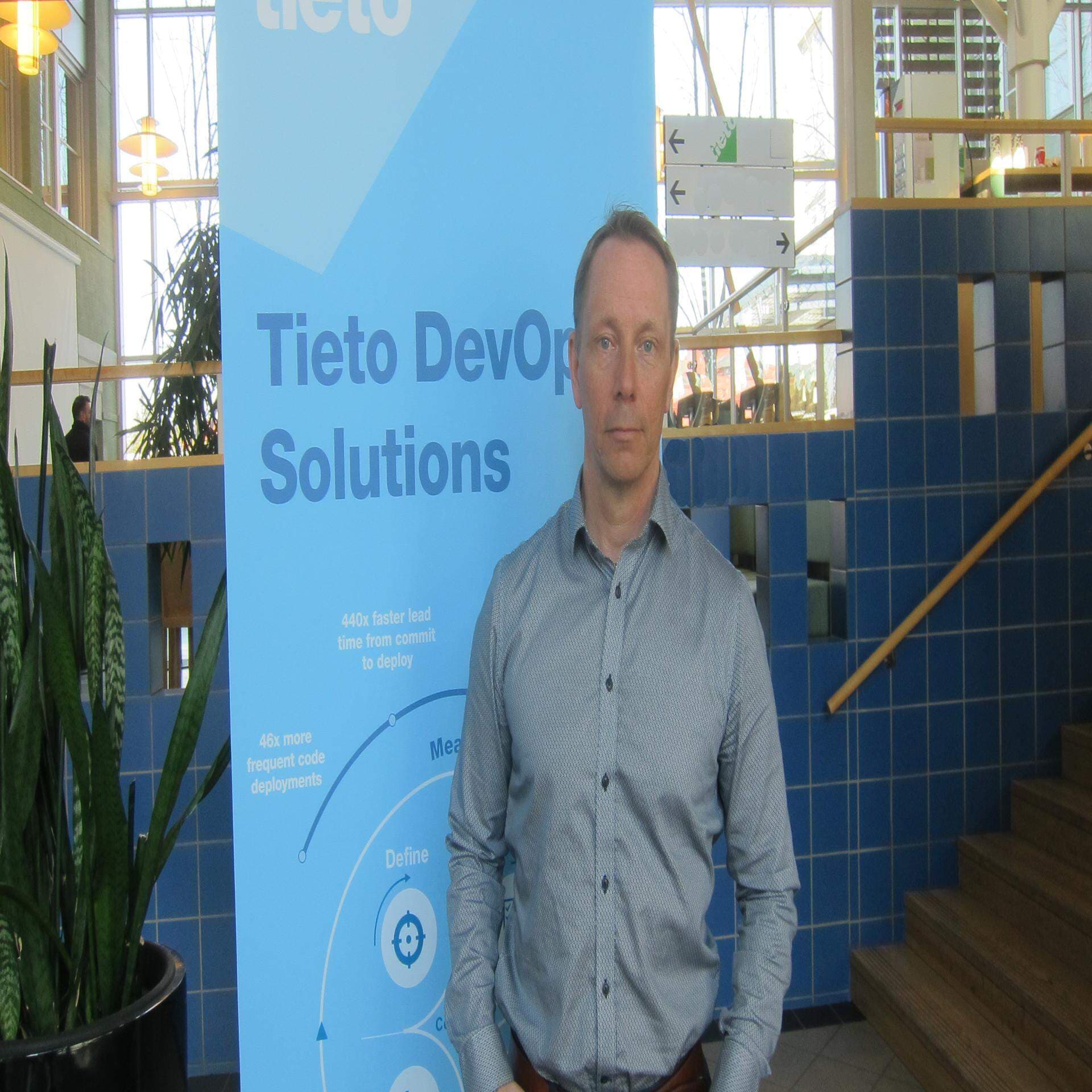 Patrik Jonsson, sajtchef Tieto, Umeå