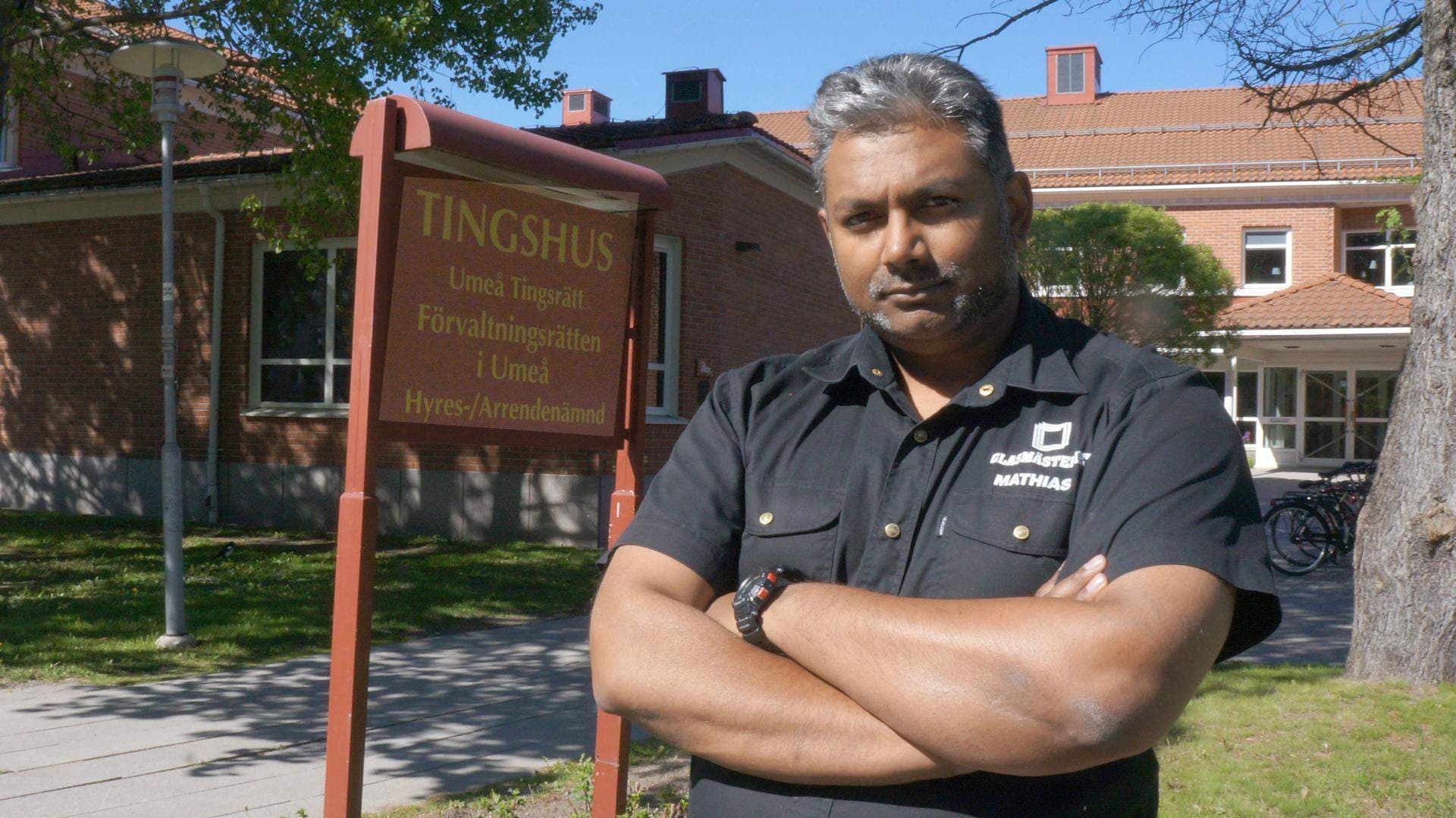 Mathias Andersson, Glasmästeriet i Umeå