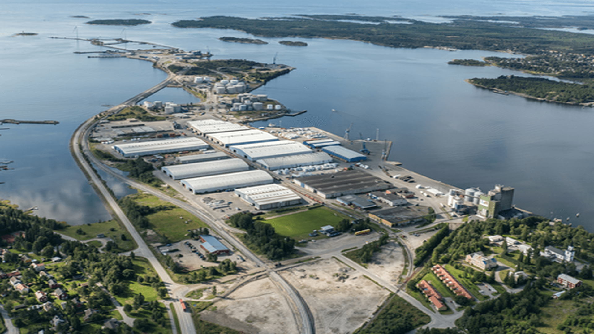 Holmslund hamn SCA Logistics