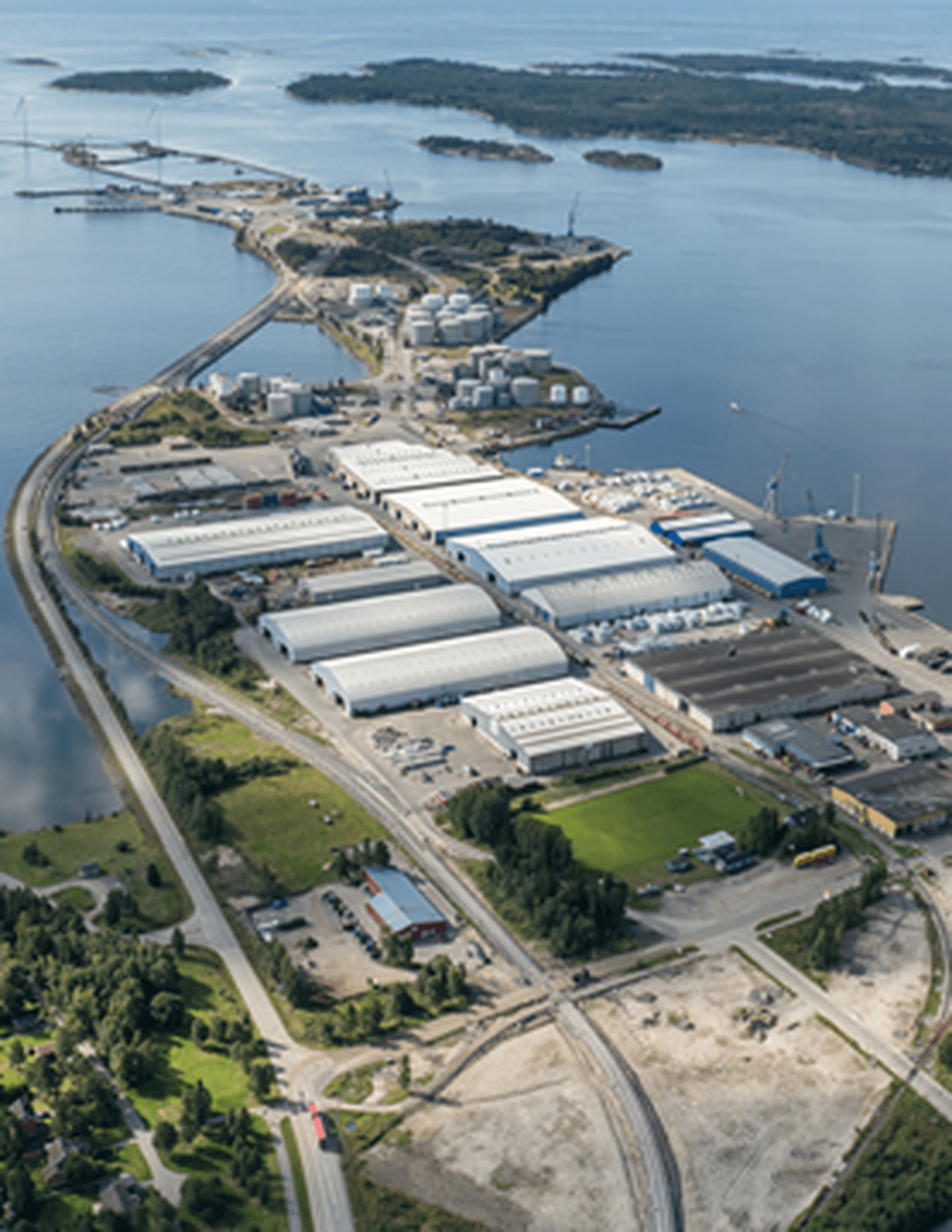 Holmslund hamn SCA Logistics