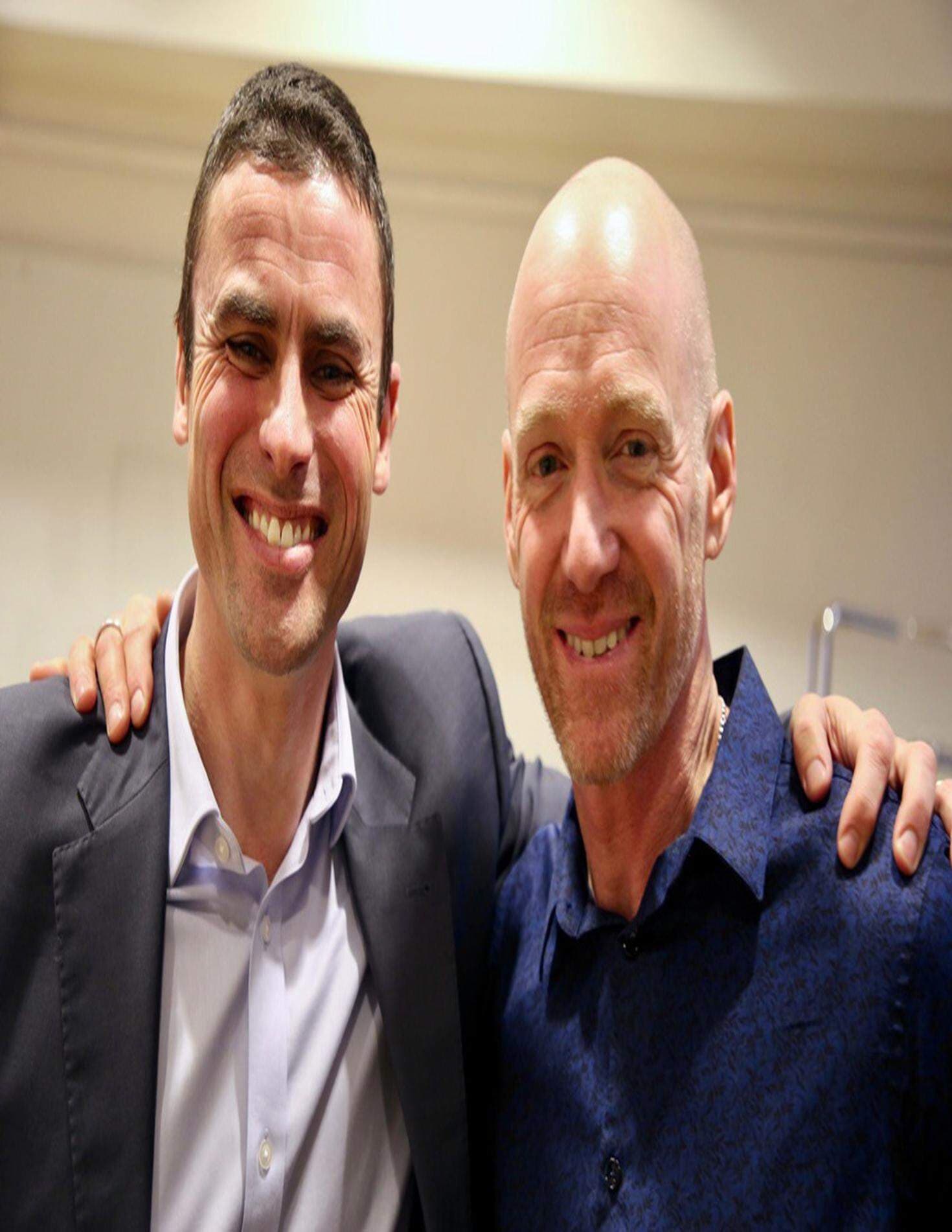 Ashley Tott och Pascal Brisson