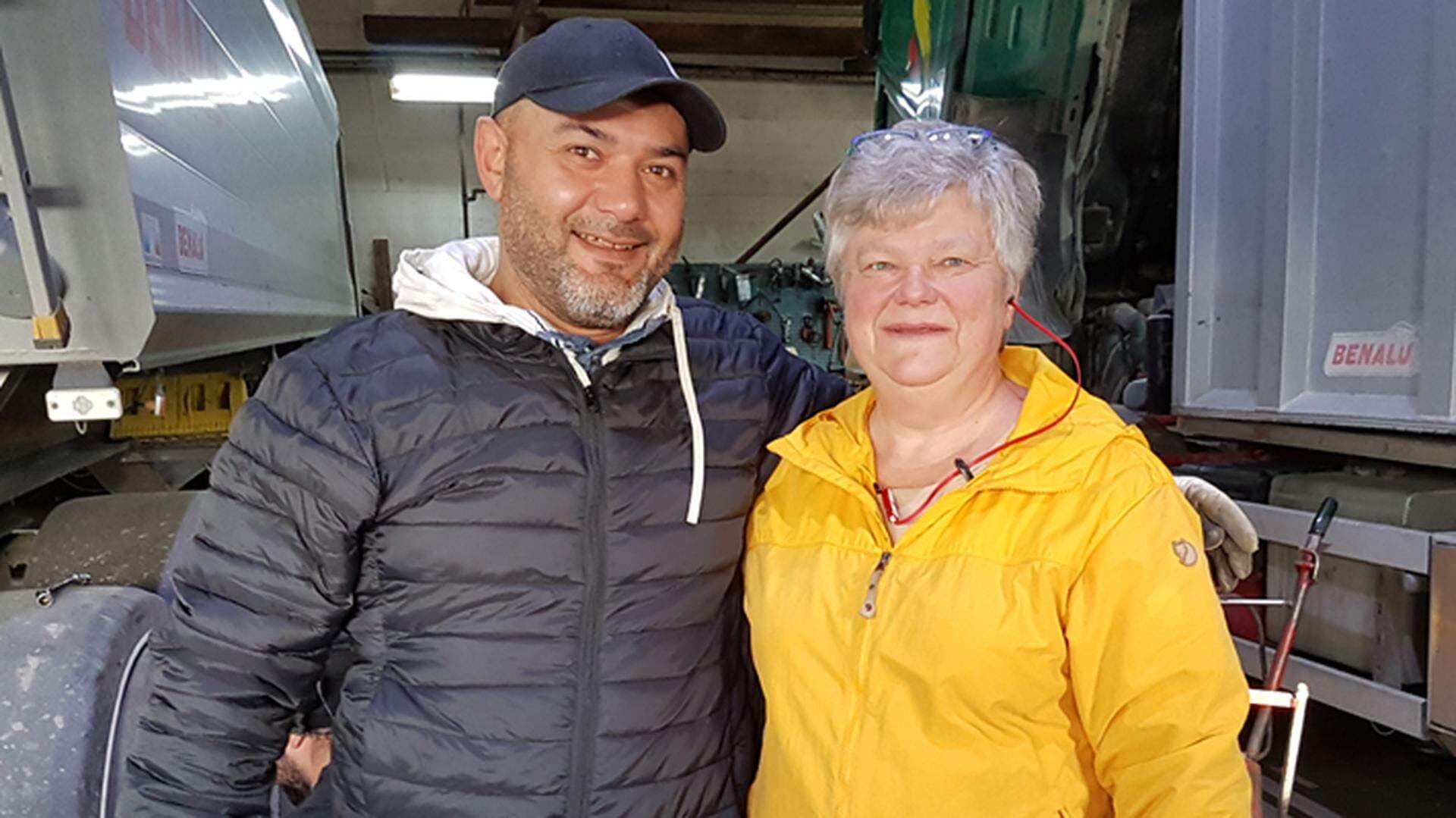 Hassan och Yvonne Sjöström