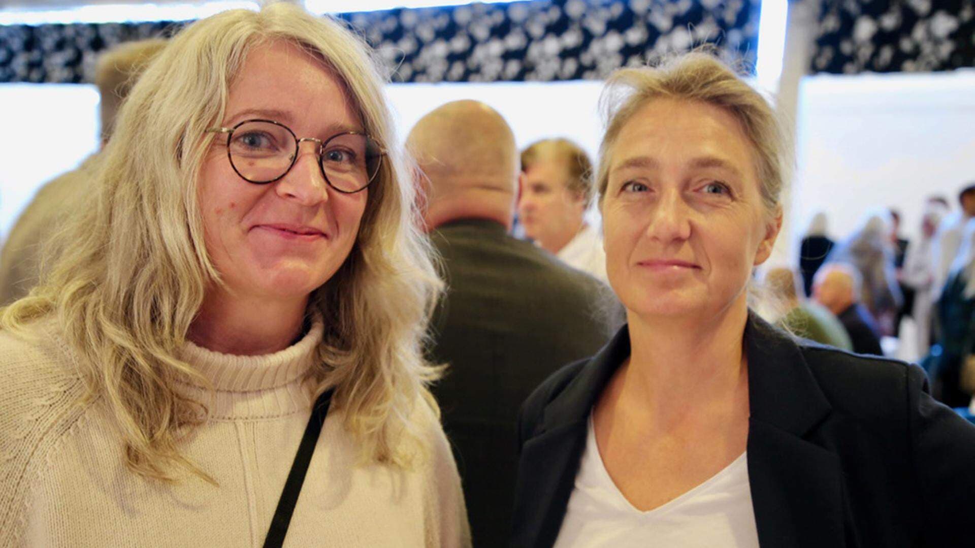 Susanne Vinderå och Kerstin Stickler