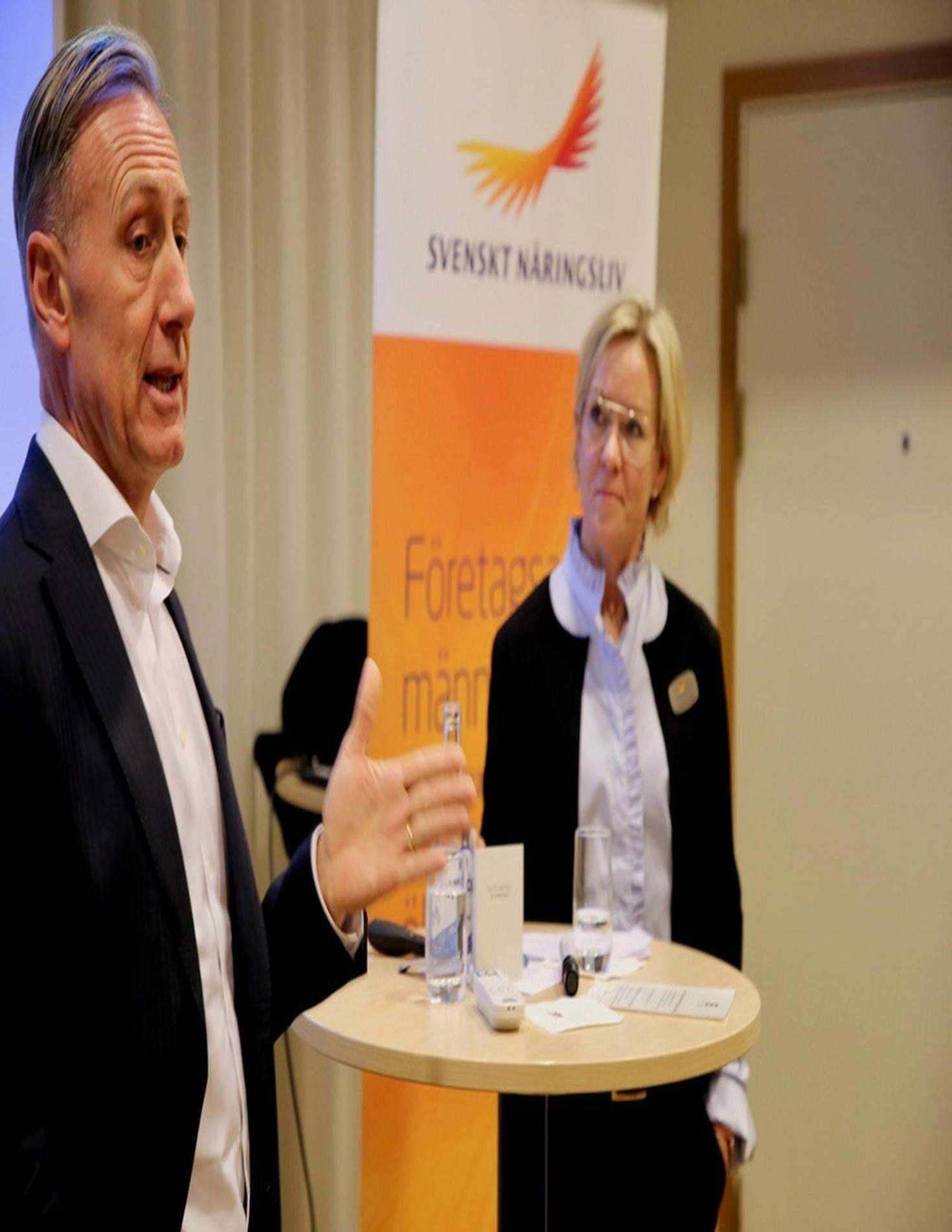 Jan-Olof Jacke och Anna Hedensjö Johansson