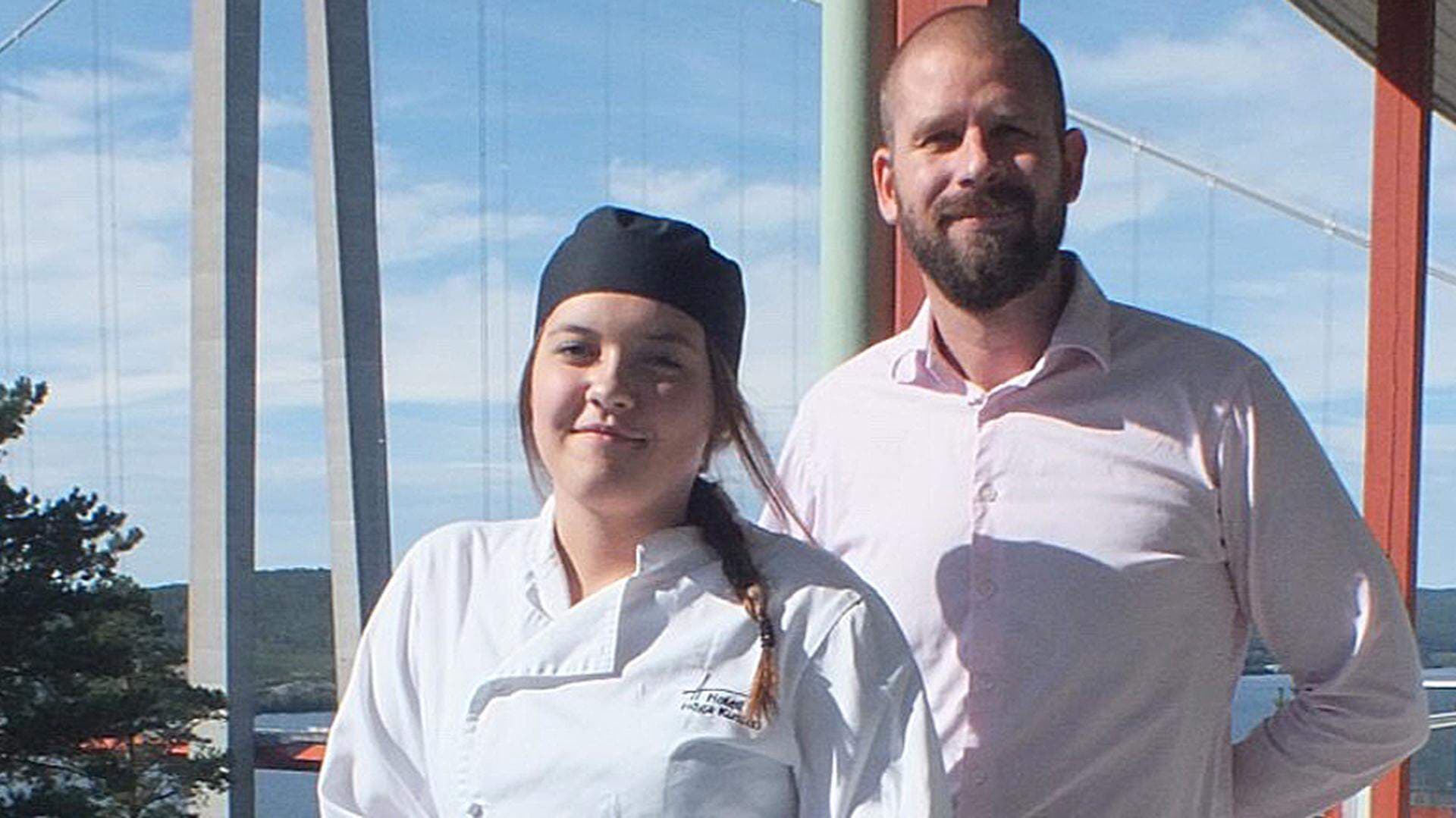 Andreas Kindahl och Cecilia Palm