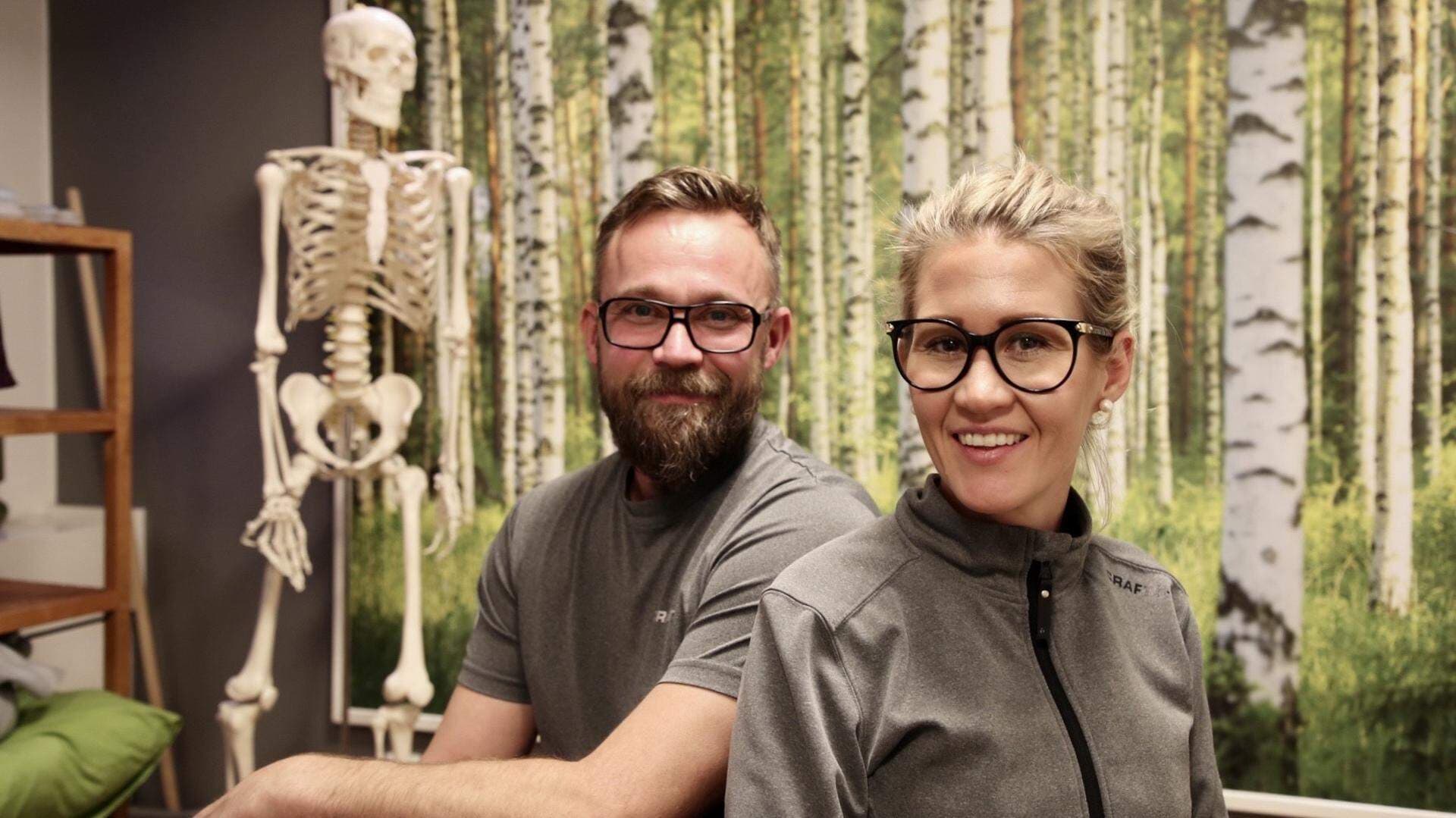 Anders Schröder och Lina Nilsson