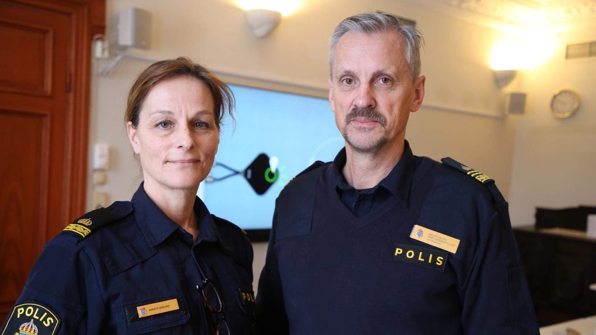Annica Odelind och Henrik Blusi