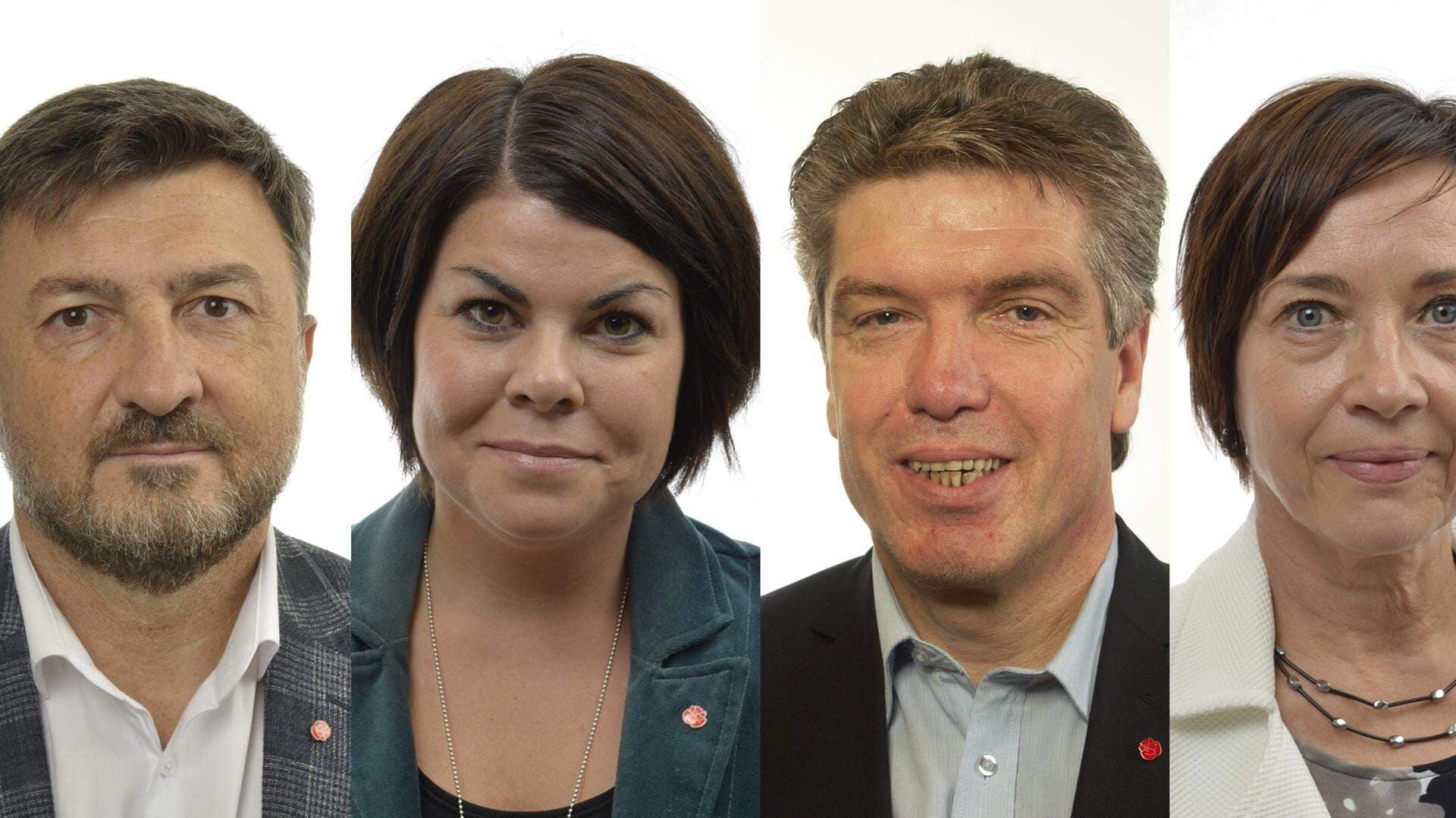 Jasenko Omanovic, Malin Larsson, Ingemar Nilsson och Kristina Nilsson