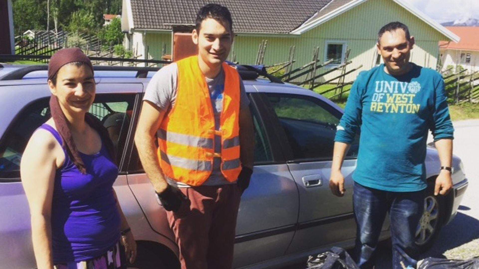 Dorina Aleda, Anton Jr Caldarar och Anton Caldarar