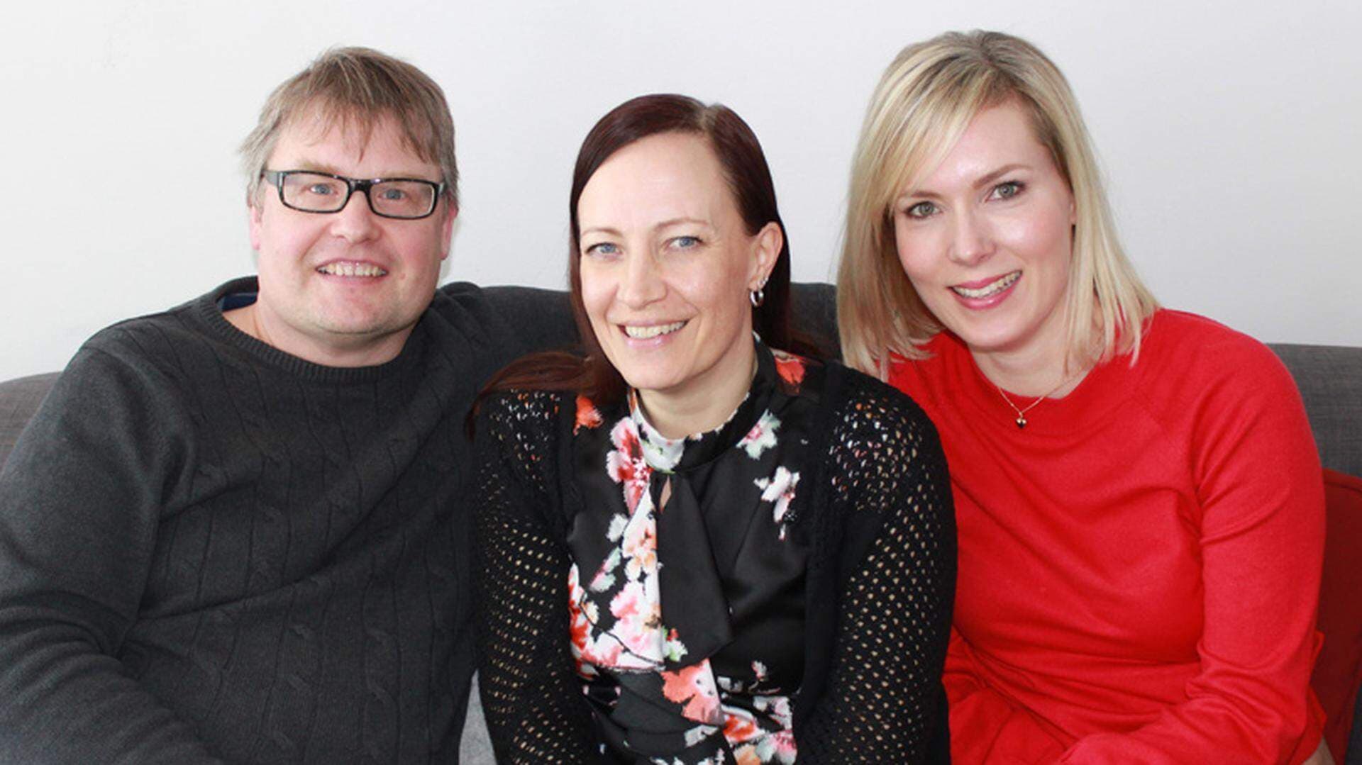 Per-Åke Forsberg, Jennie Walter och Mari Schäder