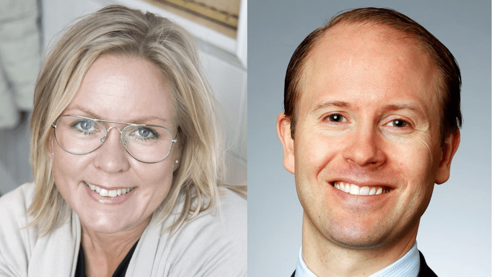Anna Hedensjö Johansson och Edward Hamilton