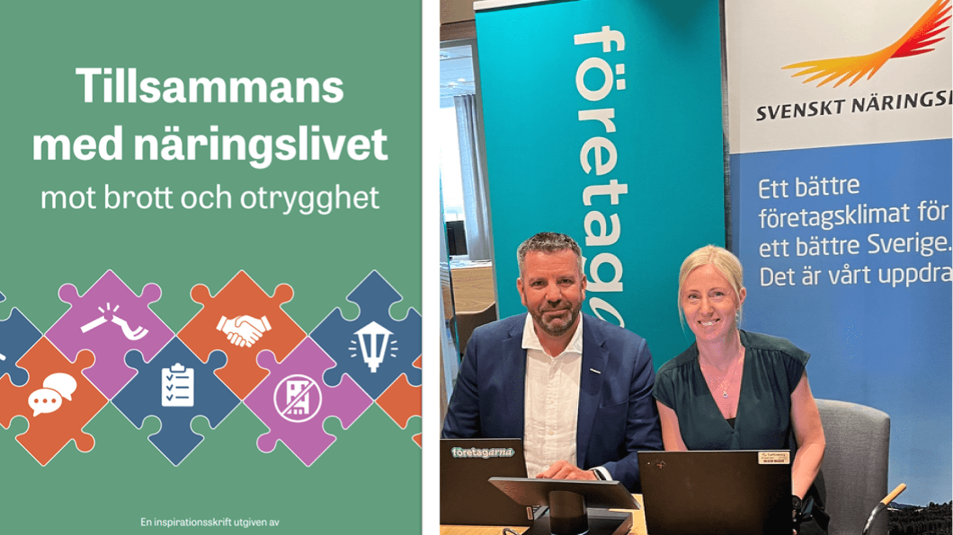 Joakim Sjöstedt och Eva Nordlander