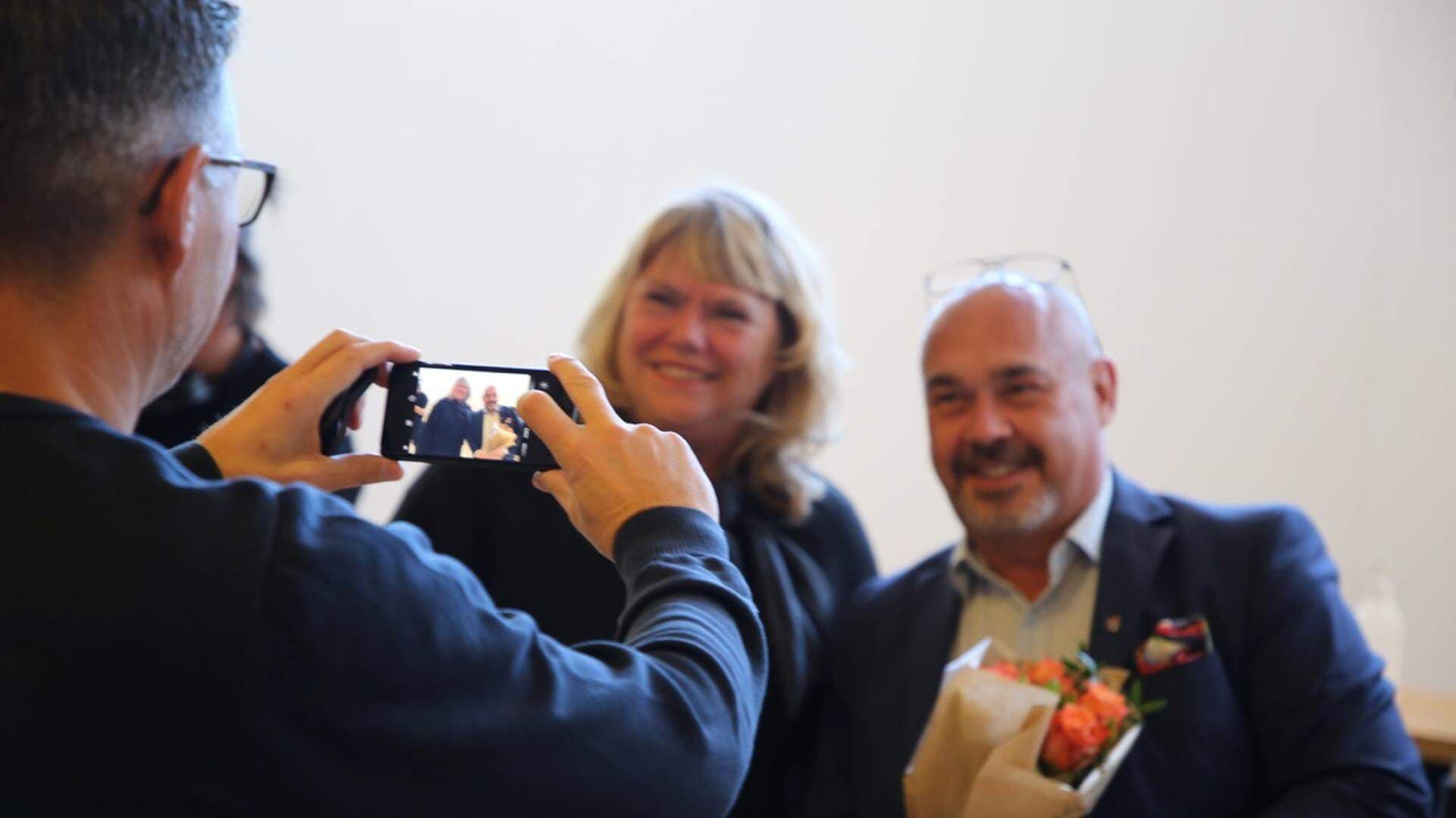 Jonas Wessling, Petra Forsström och Christian Söderberg