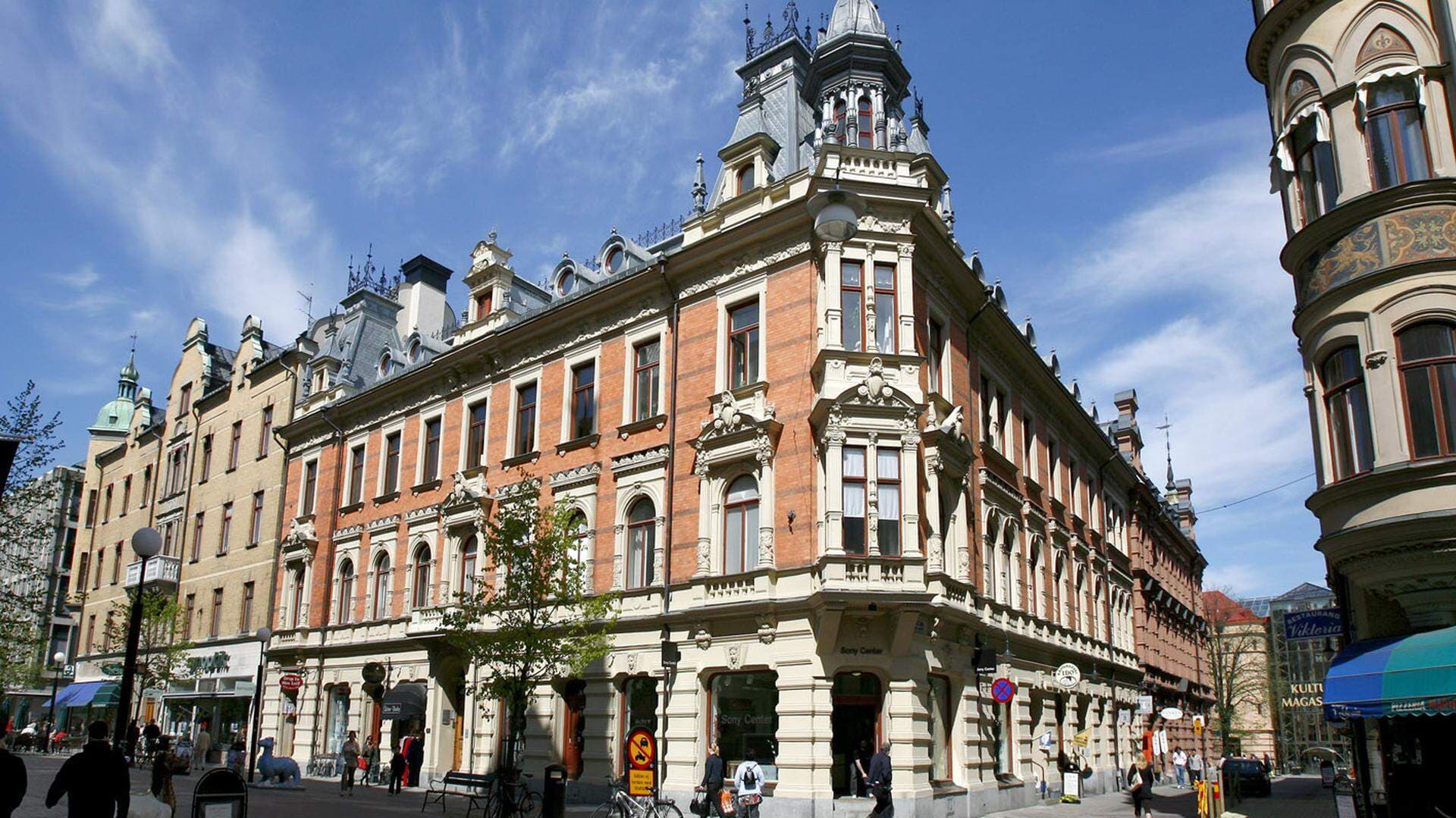 Hus i stenstan i Sundsvall