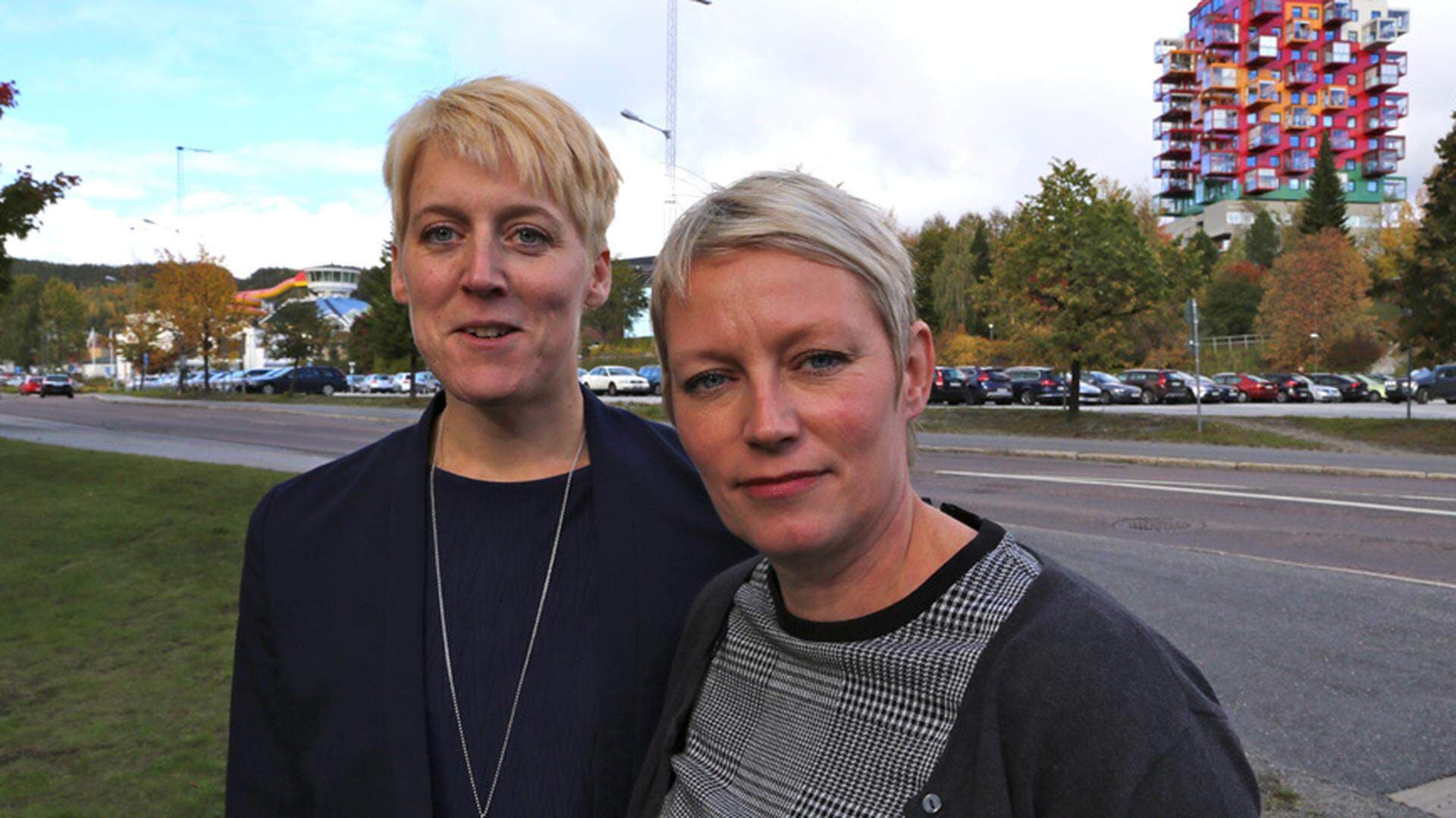Sara Rudälv och Anna Edblad