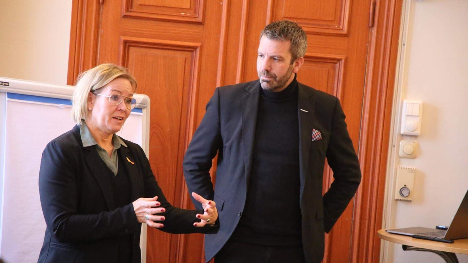 Anna Hedensjö Johansson och Joakim Sjöstedt