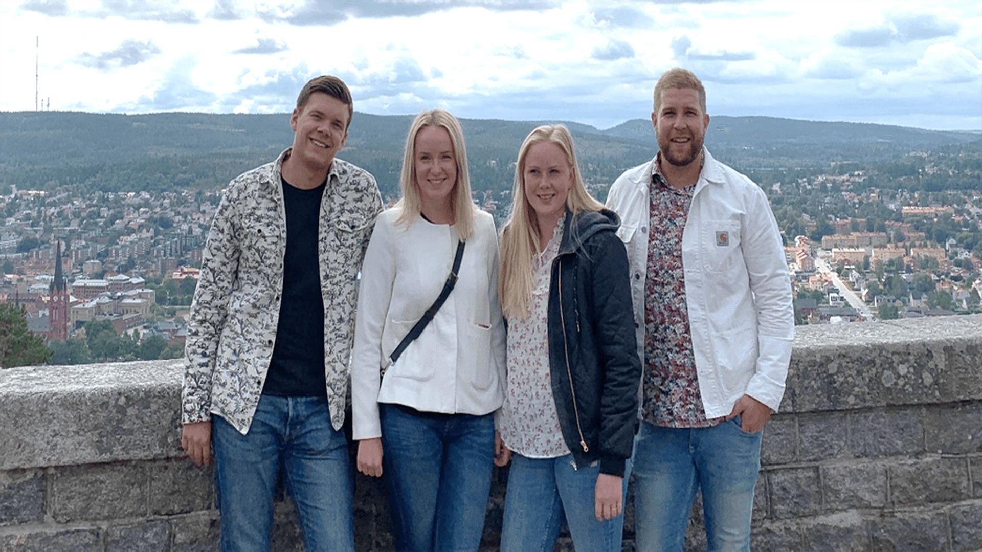 Adam Malmrot, Agnes Lindberg , Sofia Wolfenstein och Erik Eriksson.
