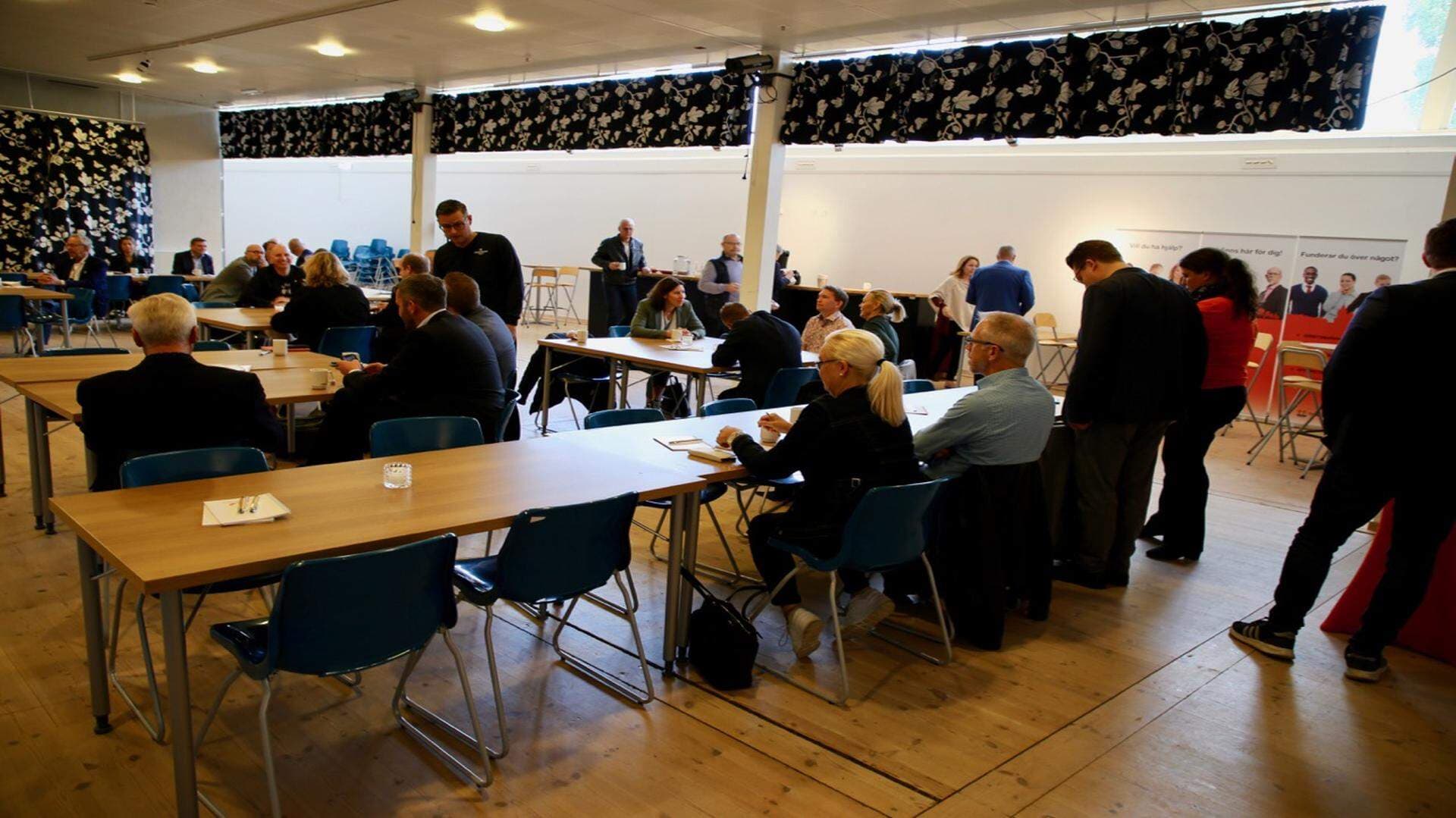 Deltagare vid presentationen av årets rankingresultat.