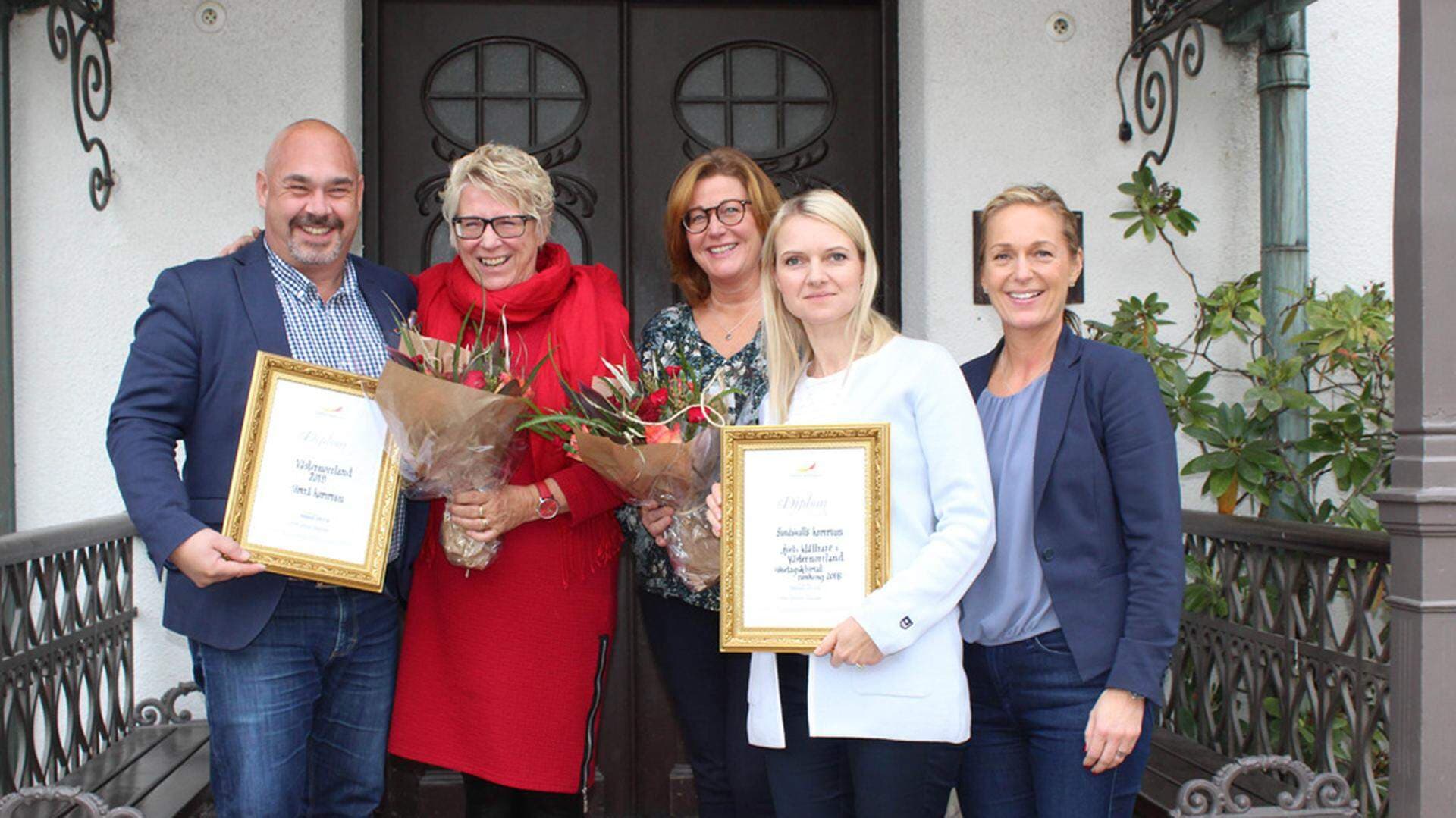 Christian Söderberg, Ewa Lindstrand, Maria Åslin, Alicja Kapica och Laila Bergström.