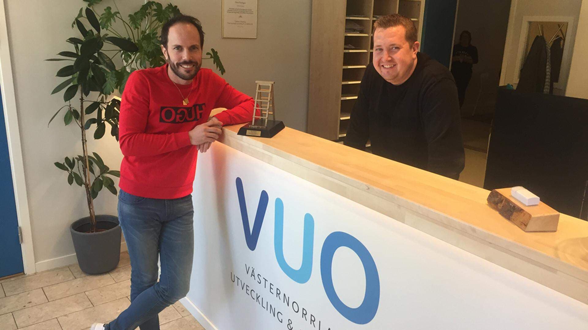 Christian Blomberg och Alexander Sascha Söderblom