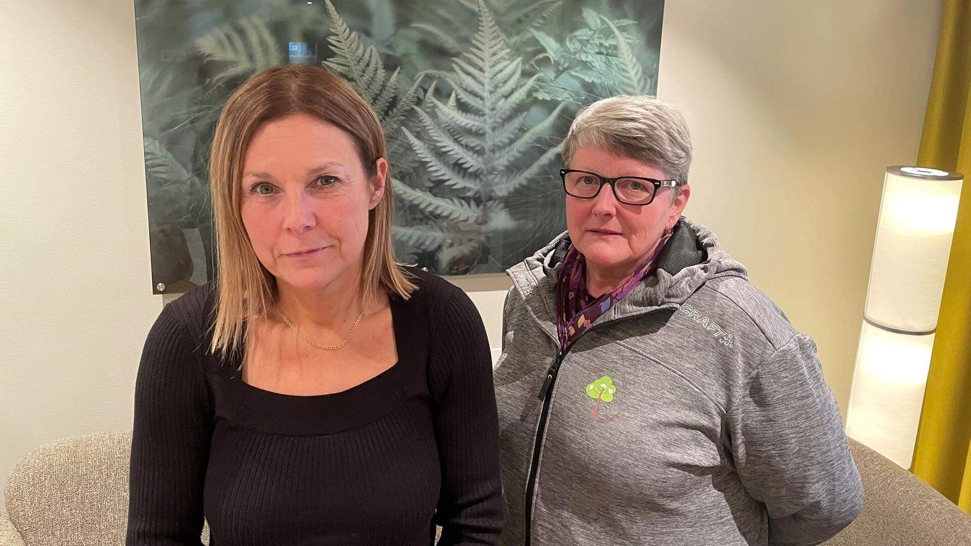 Erica Rautila och Anette Pettersson