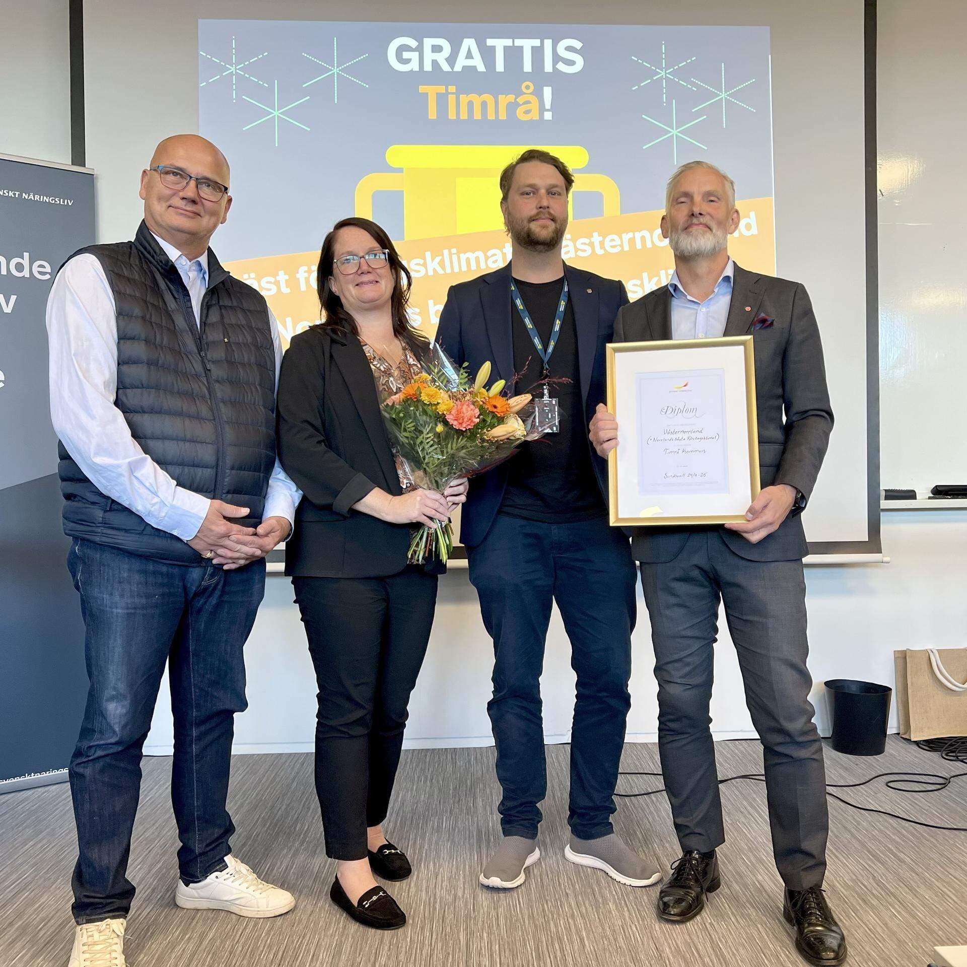 Tony Andersson, Christina Eriksson, David Forslund och Stefan Dalin