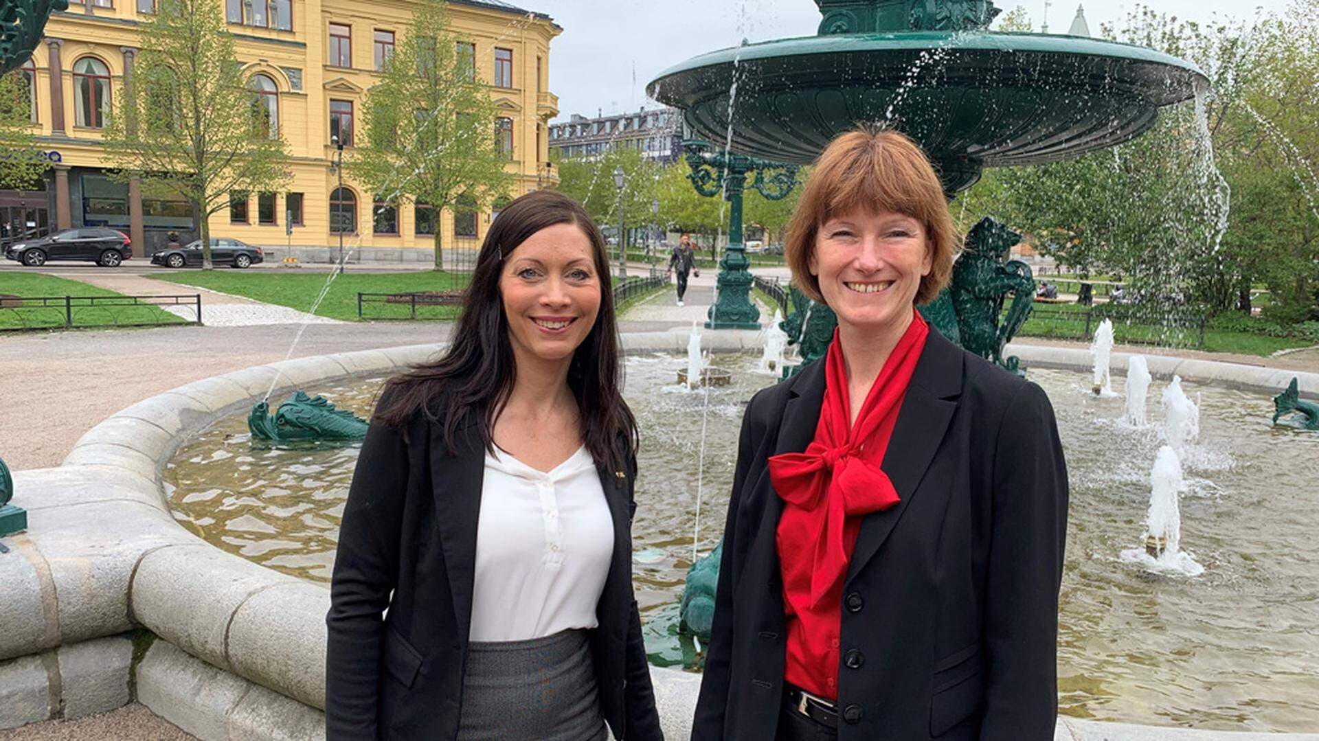 Therése Brink och Anna Wedin