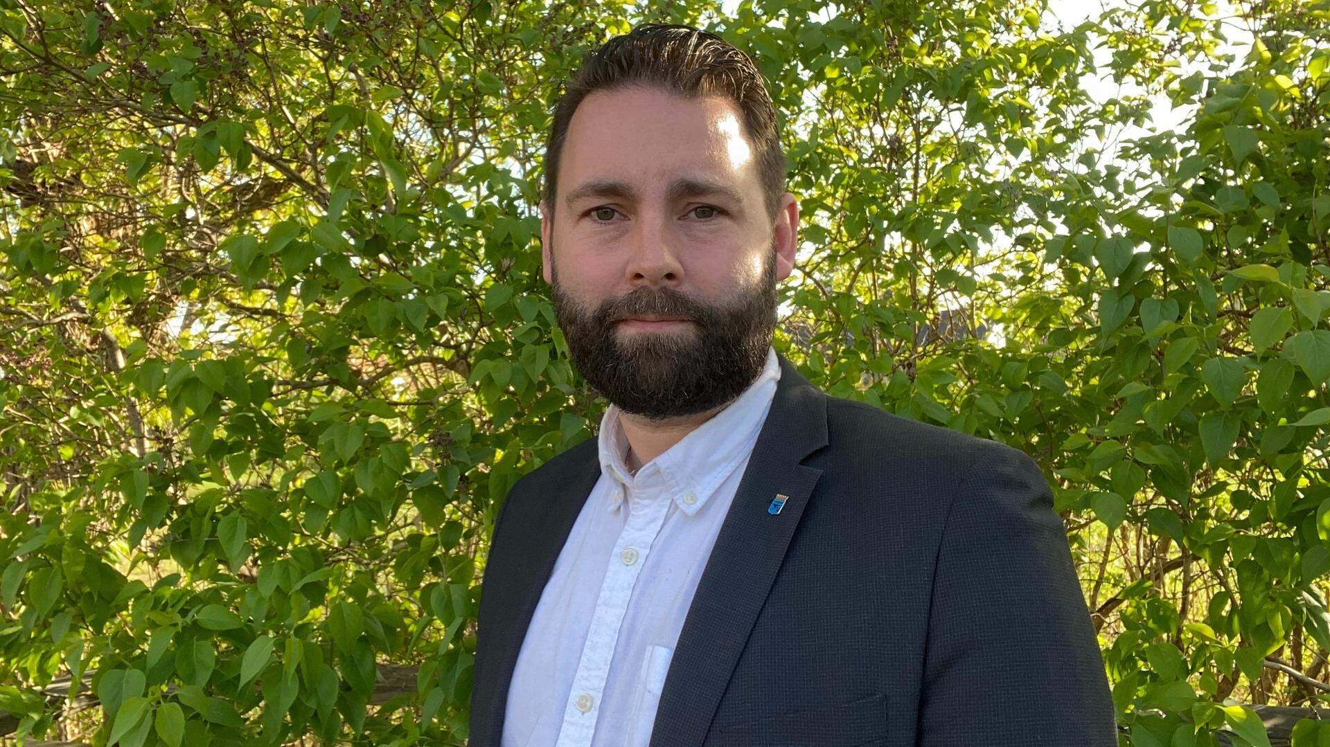 Tobias Back, näringslivsansvarig