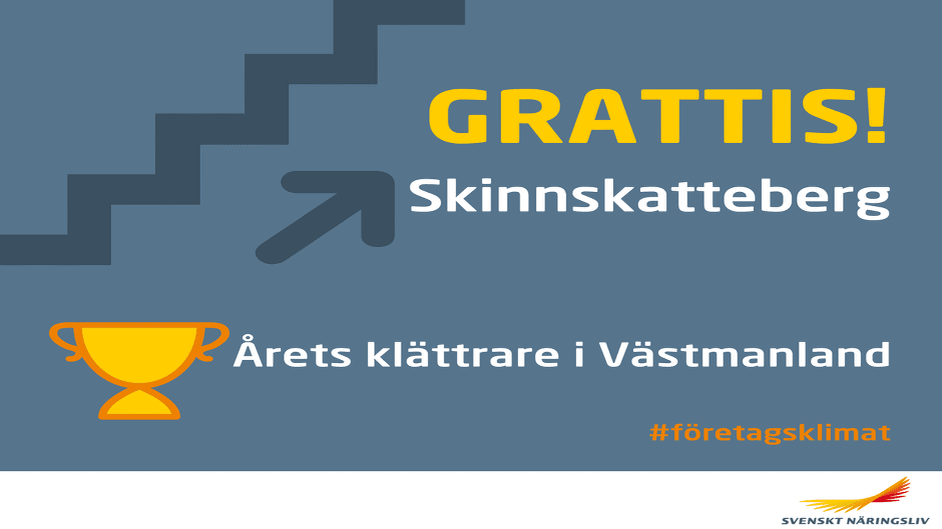Illustration Grattis Skinnskatteberg, årets klättrare i Västmanland