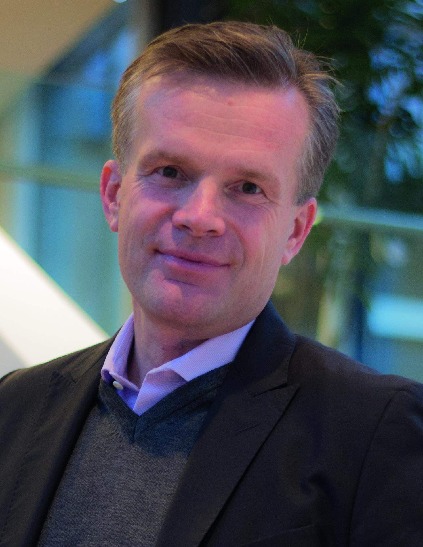 Prträtt på Caj Luoma