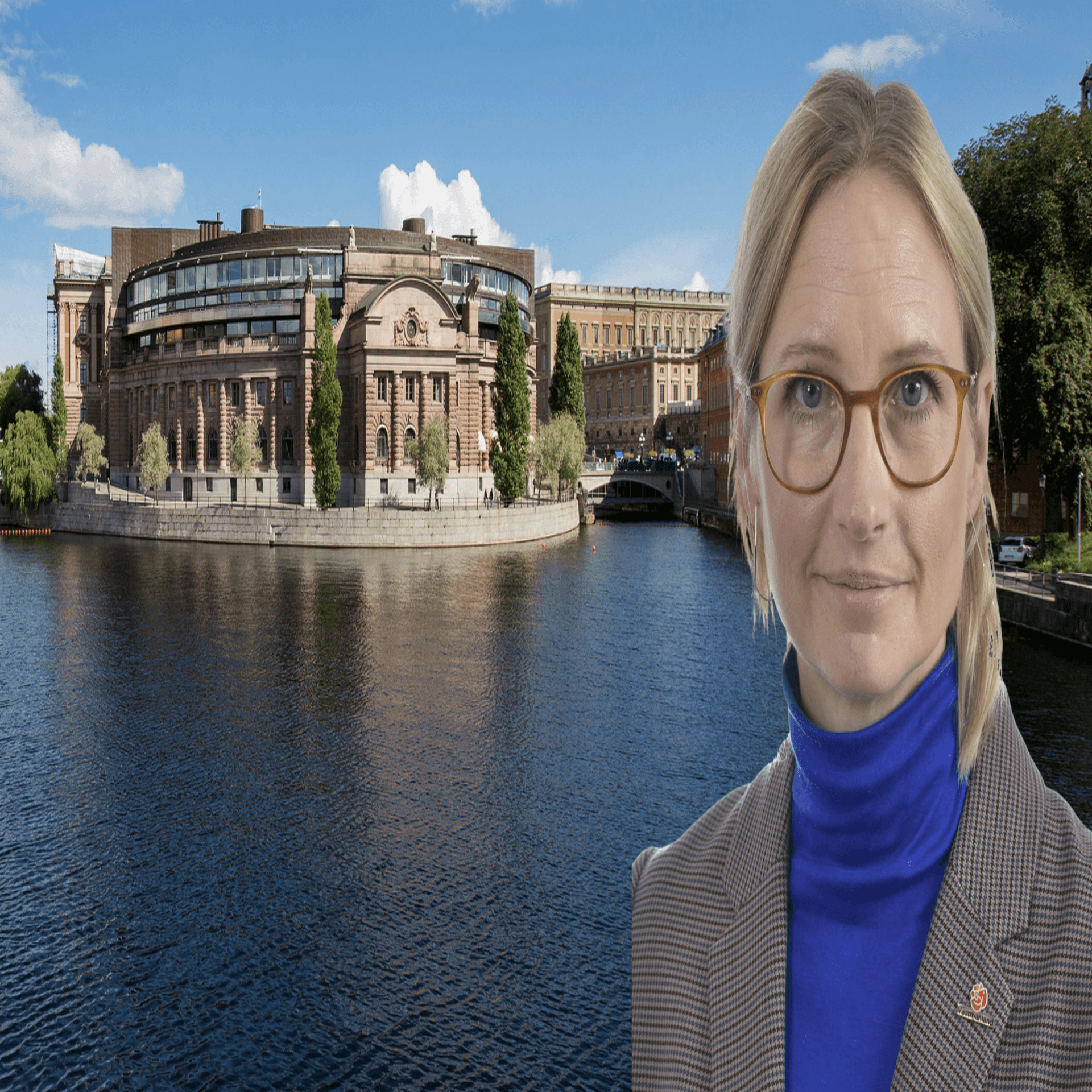 Bildcollage: Åsa Eriksson och Sveriges Riksdag