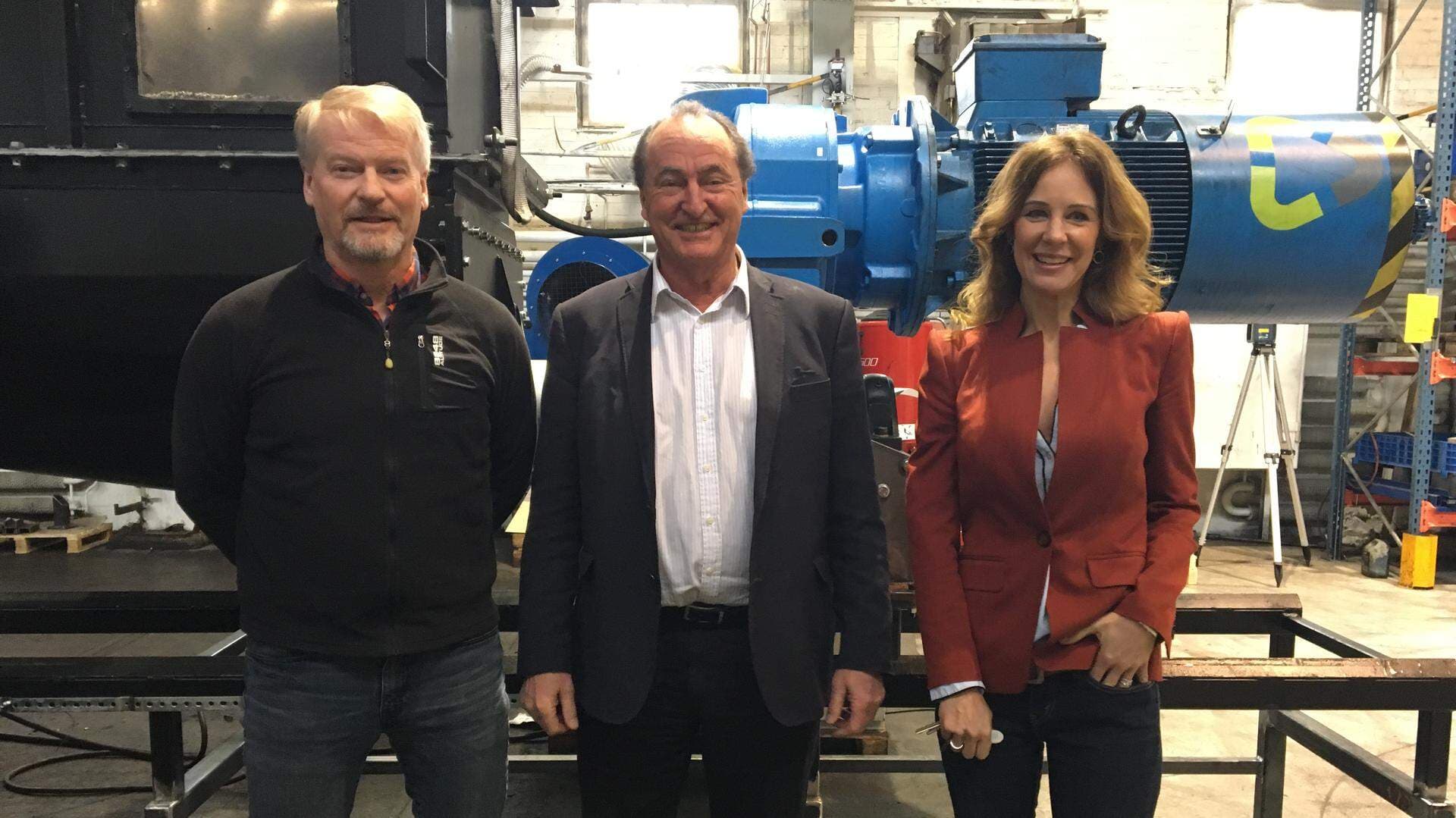 Anders Olsson med kollegor.