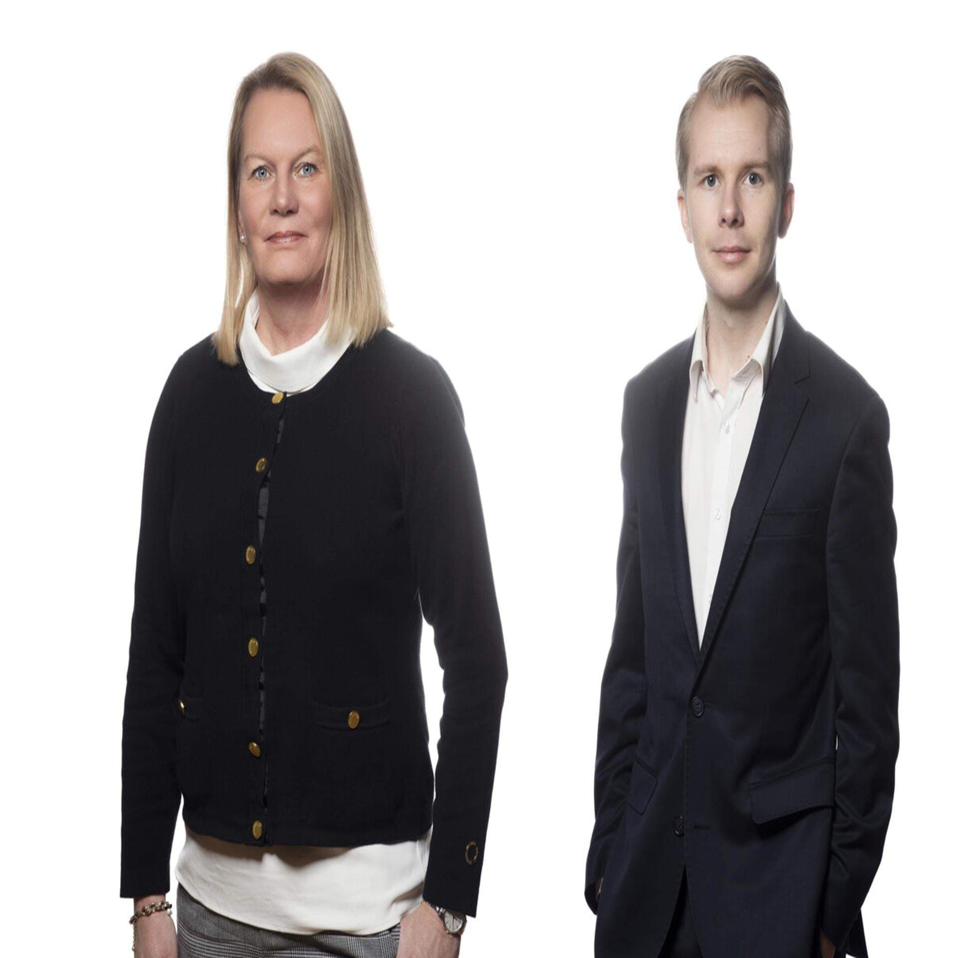 Kristin Lahed och Tony Gunnarsson