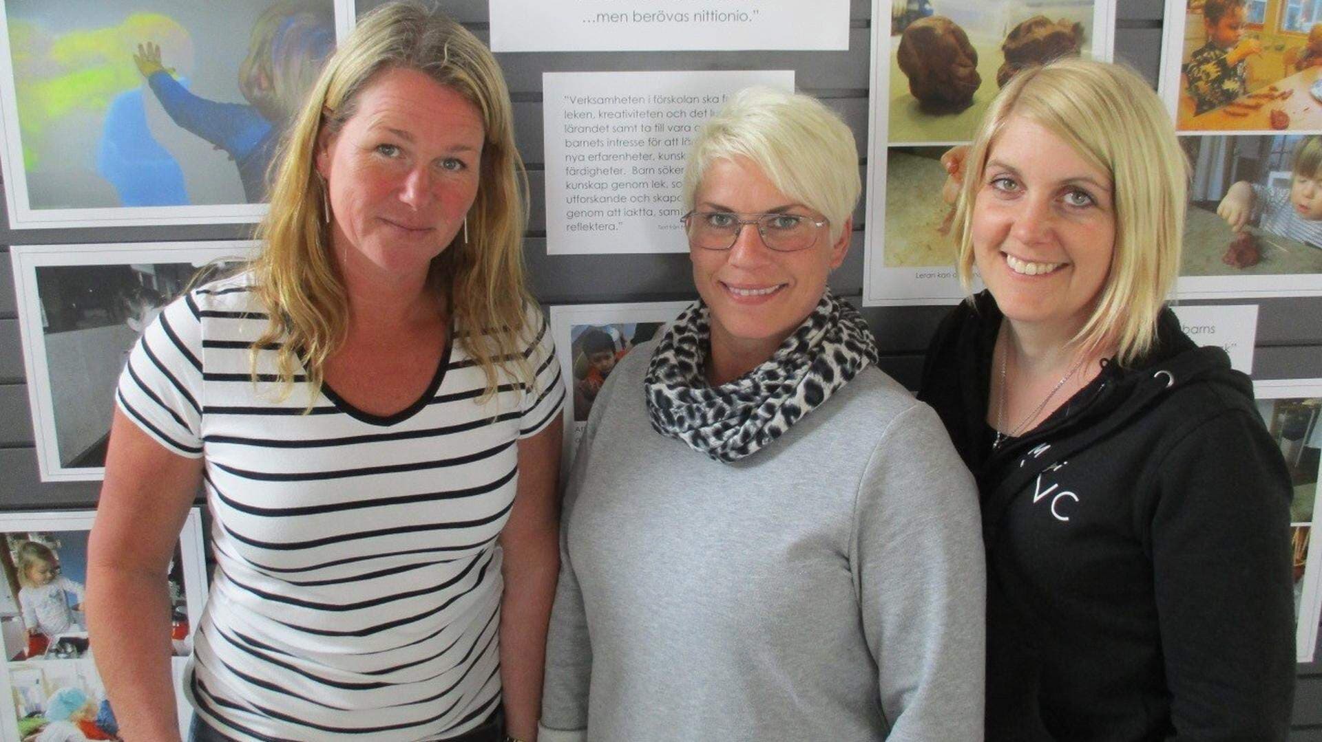 Susanne Rogefelt, Jennie Gustafsson och Magdalena Söderholtz