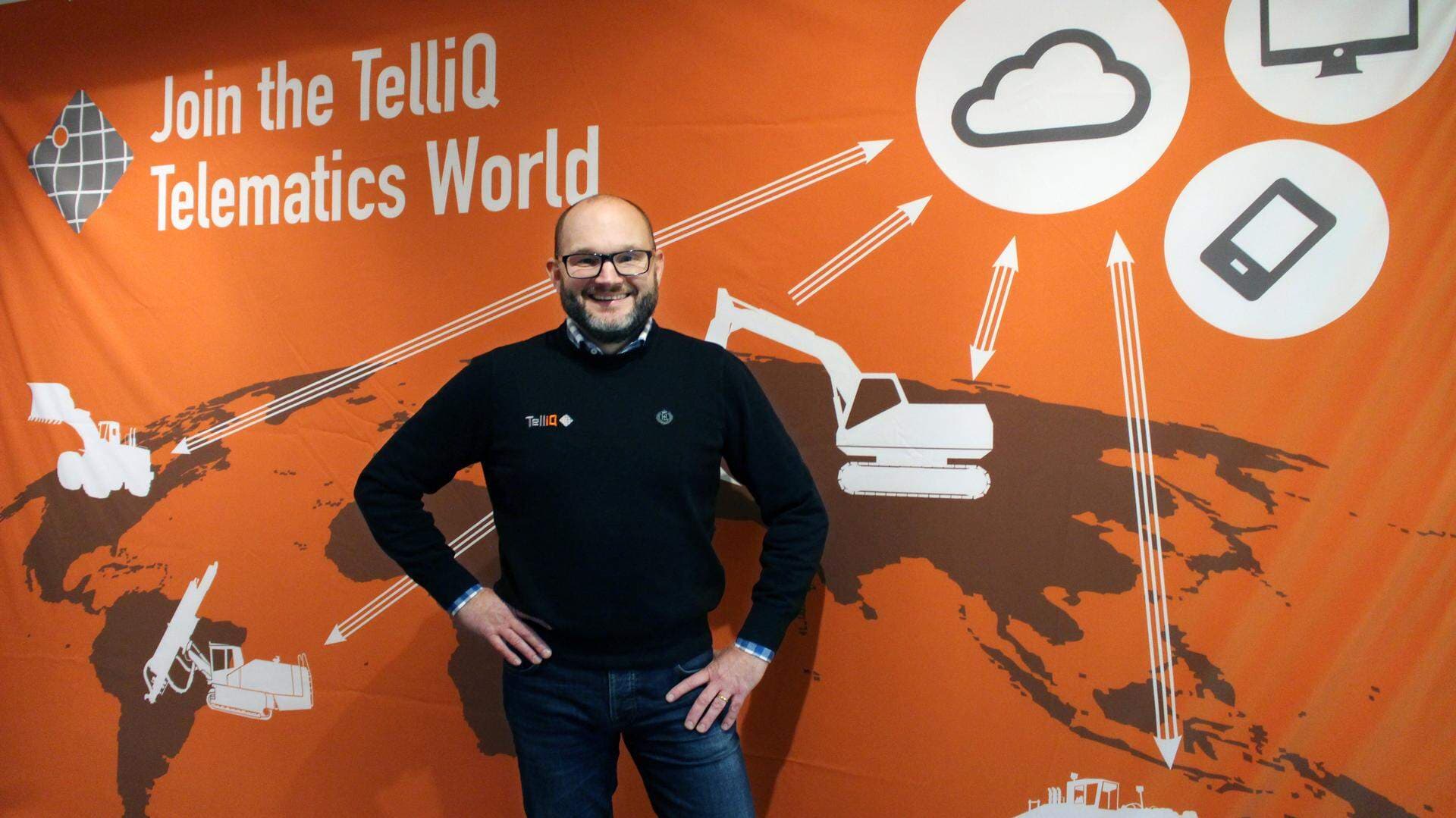 Joakim Lindquist, VD, TelliQ i Arboga.
