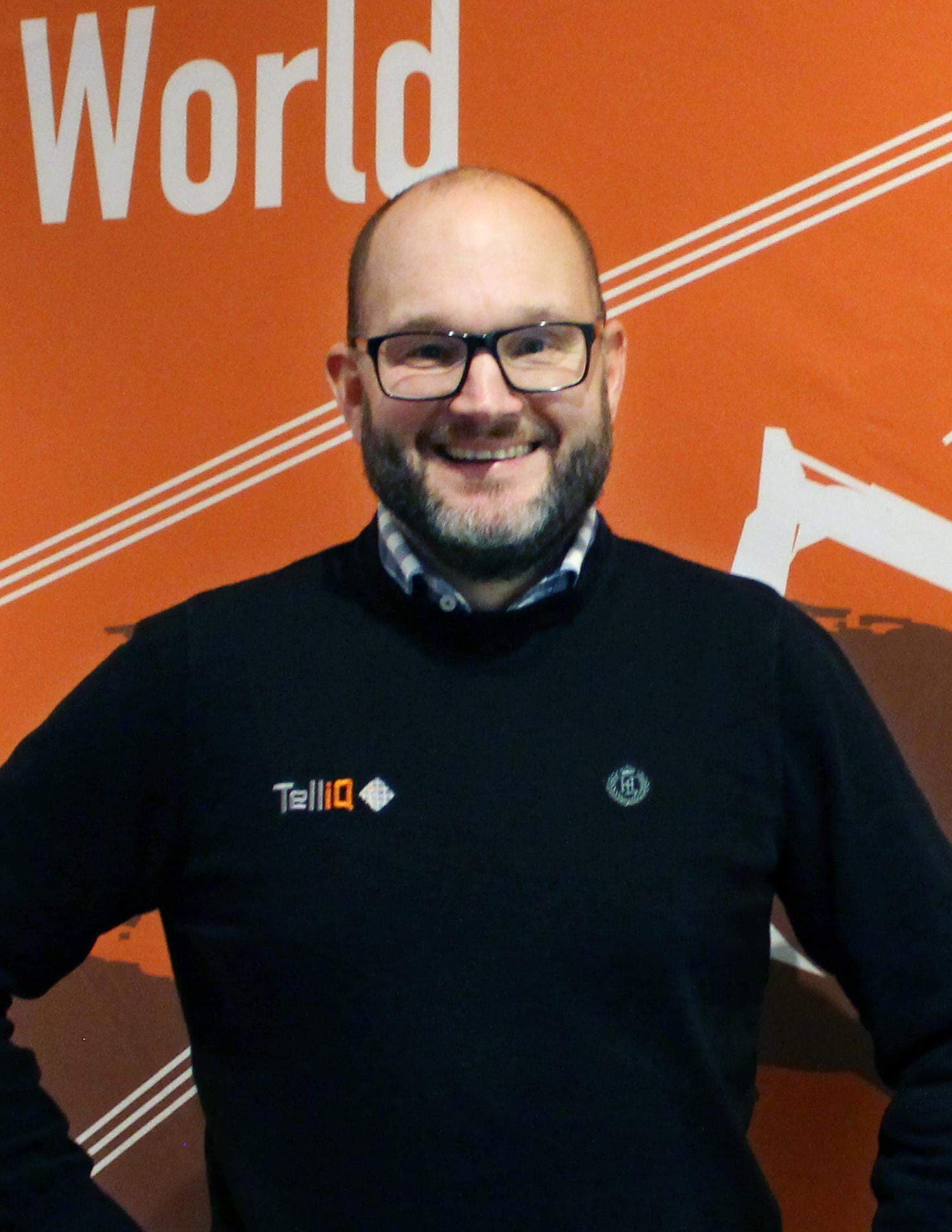 Joakim Lindquist, VD, TelliQ i Arboga.