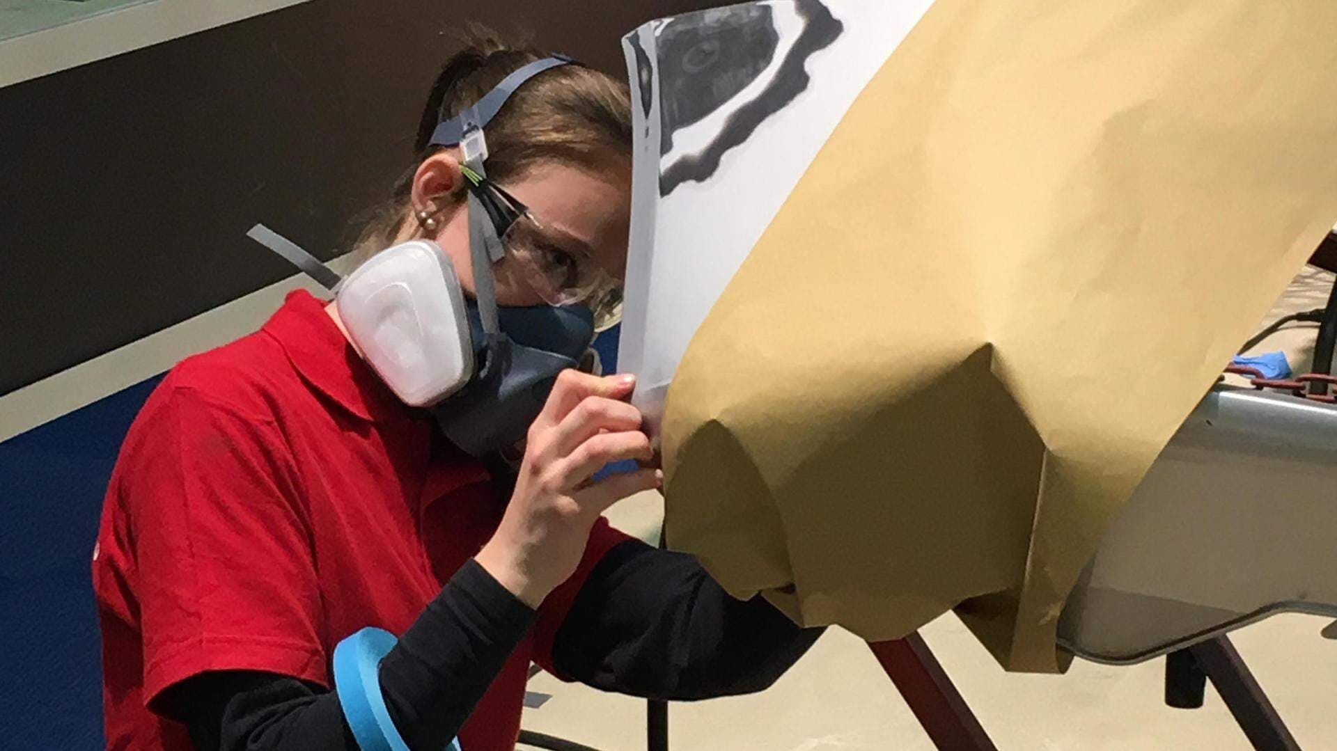 Anna Widholm under tävlingsdagarna i Uppsala