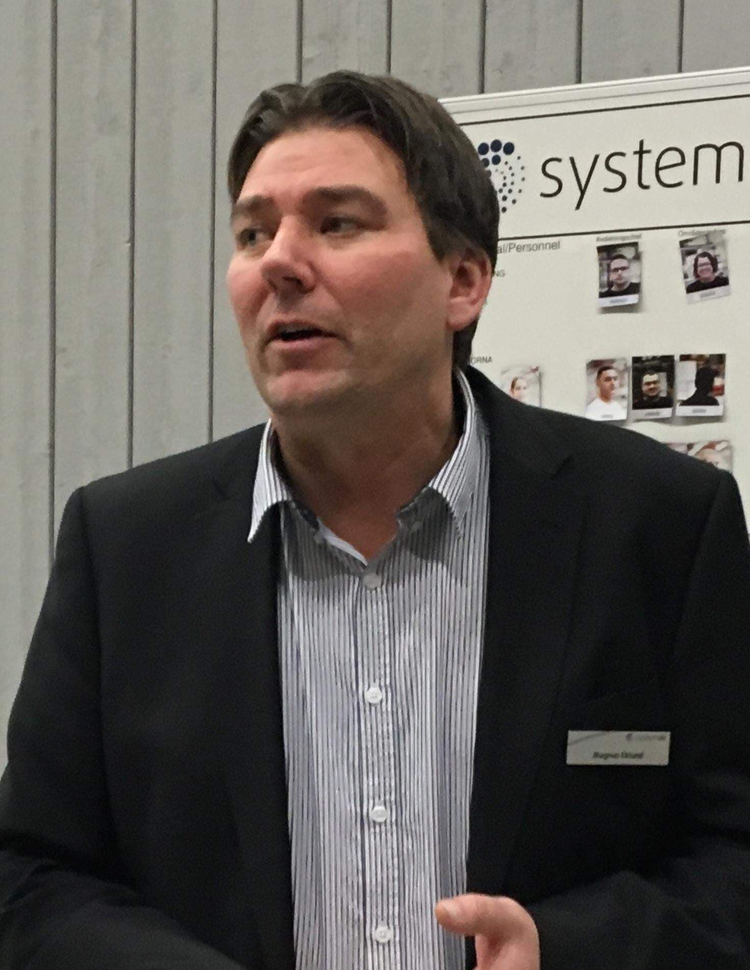 Magnus Eklund, vd Systemair Sverige.