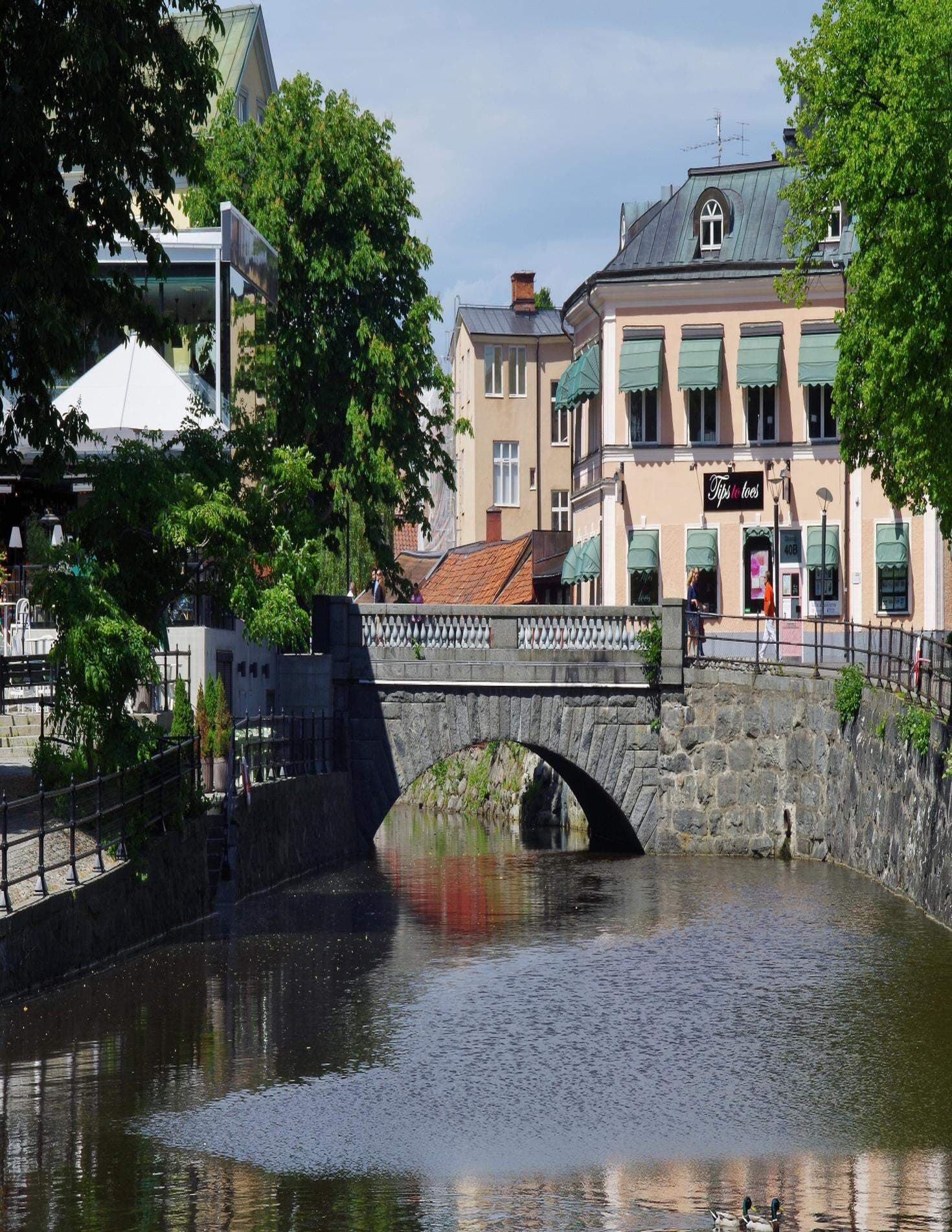Västerås utmed Svartån