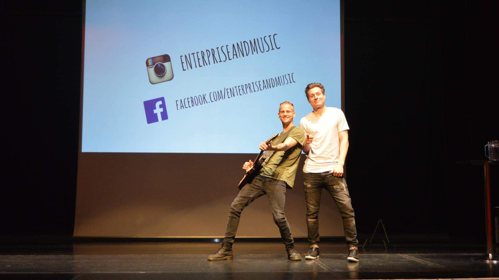 Musikduo Erik och Simon