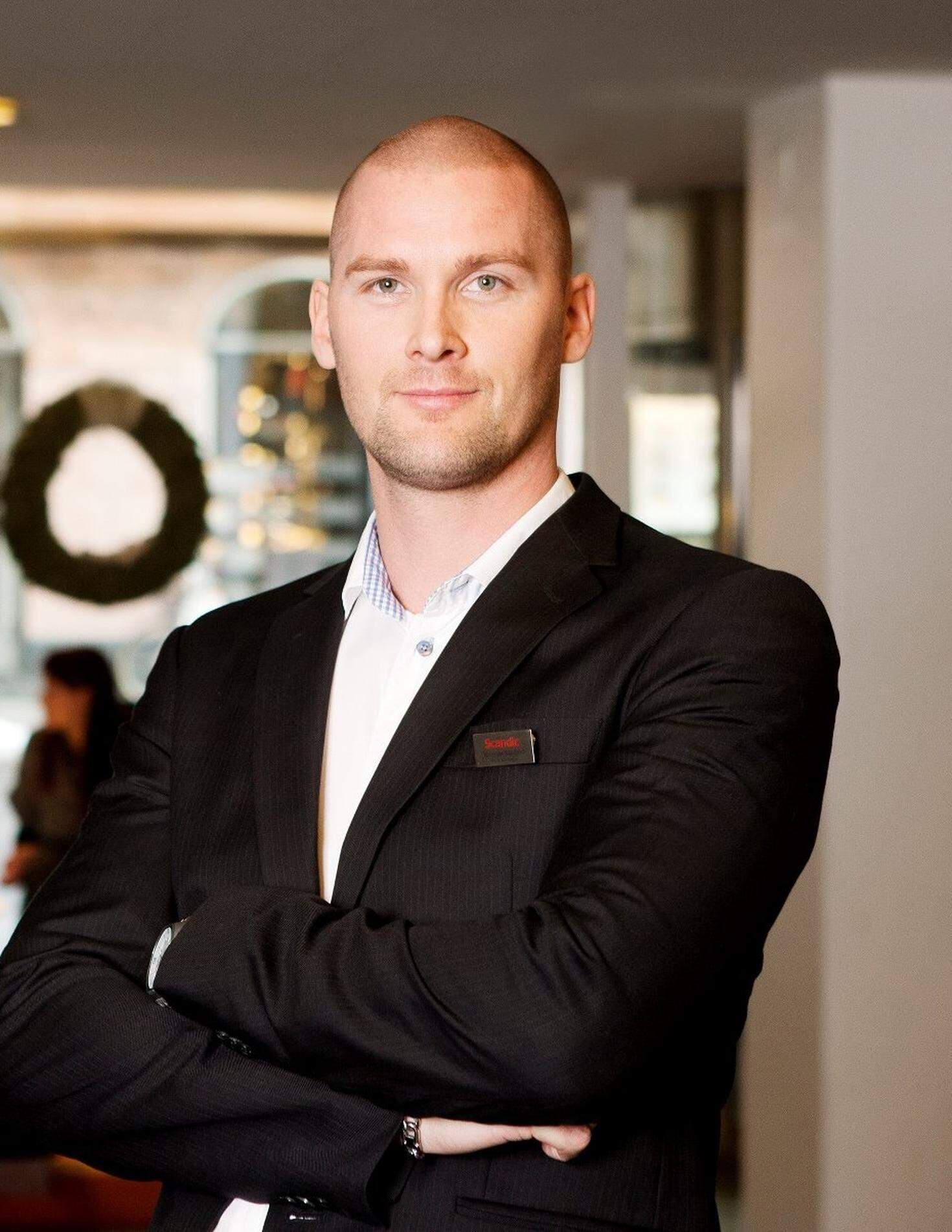 Kristian Sandahl, vd på Scandic Billingen i Skövde