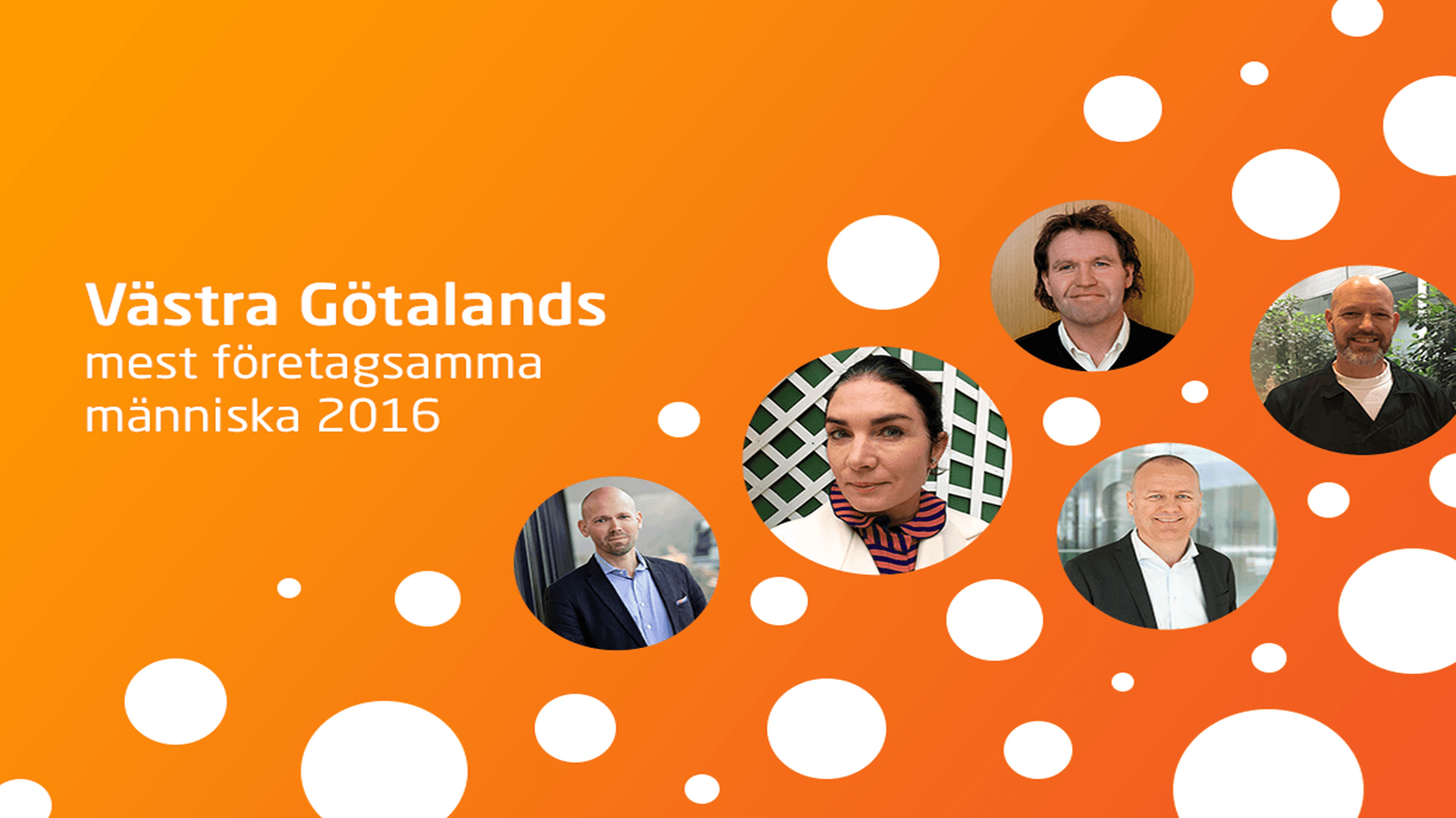 Västra Götalands mest företagsamma människa 2016