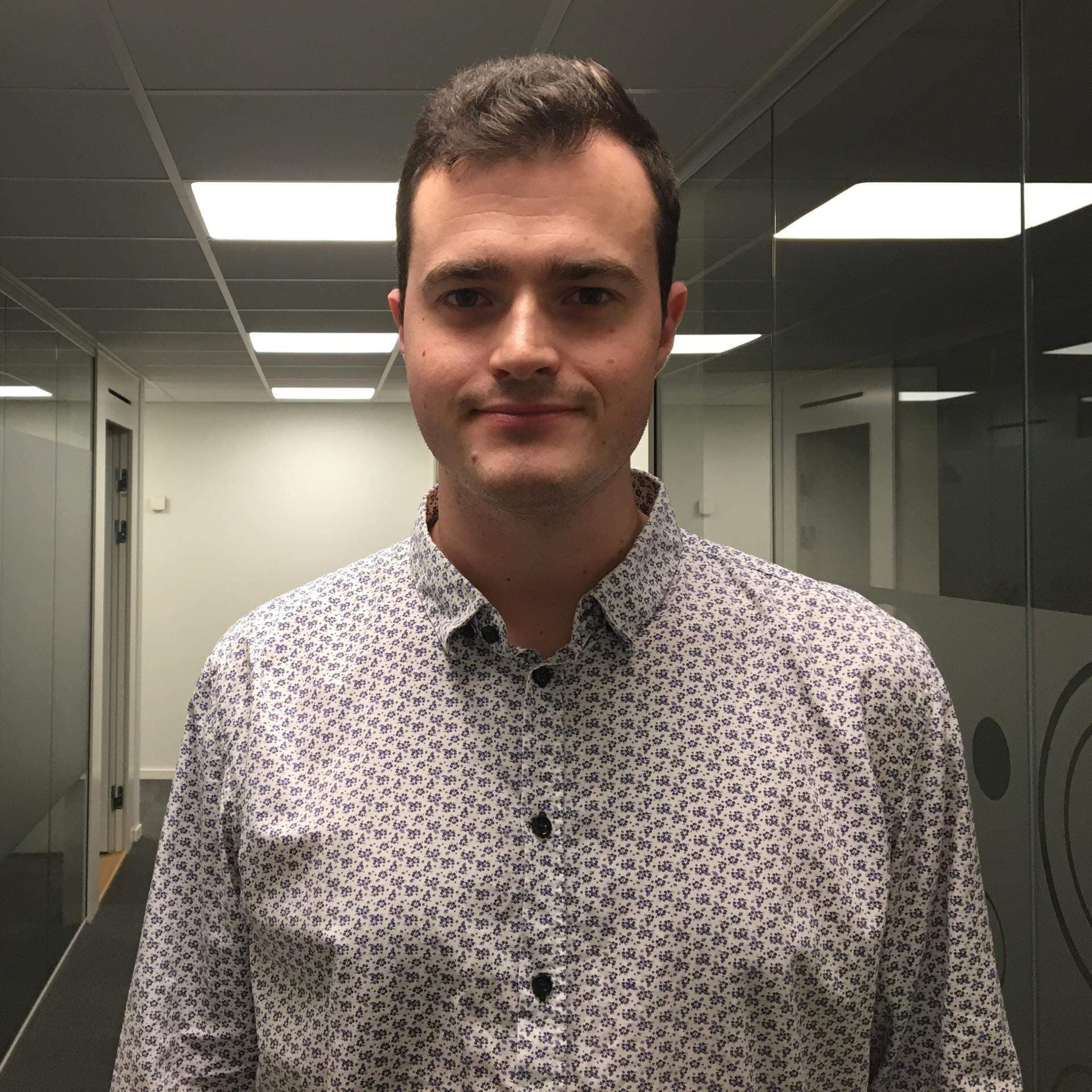 Niklas Lönn, praktikant