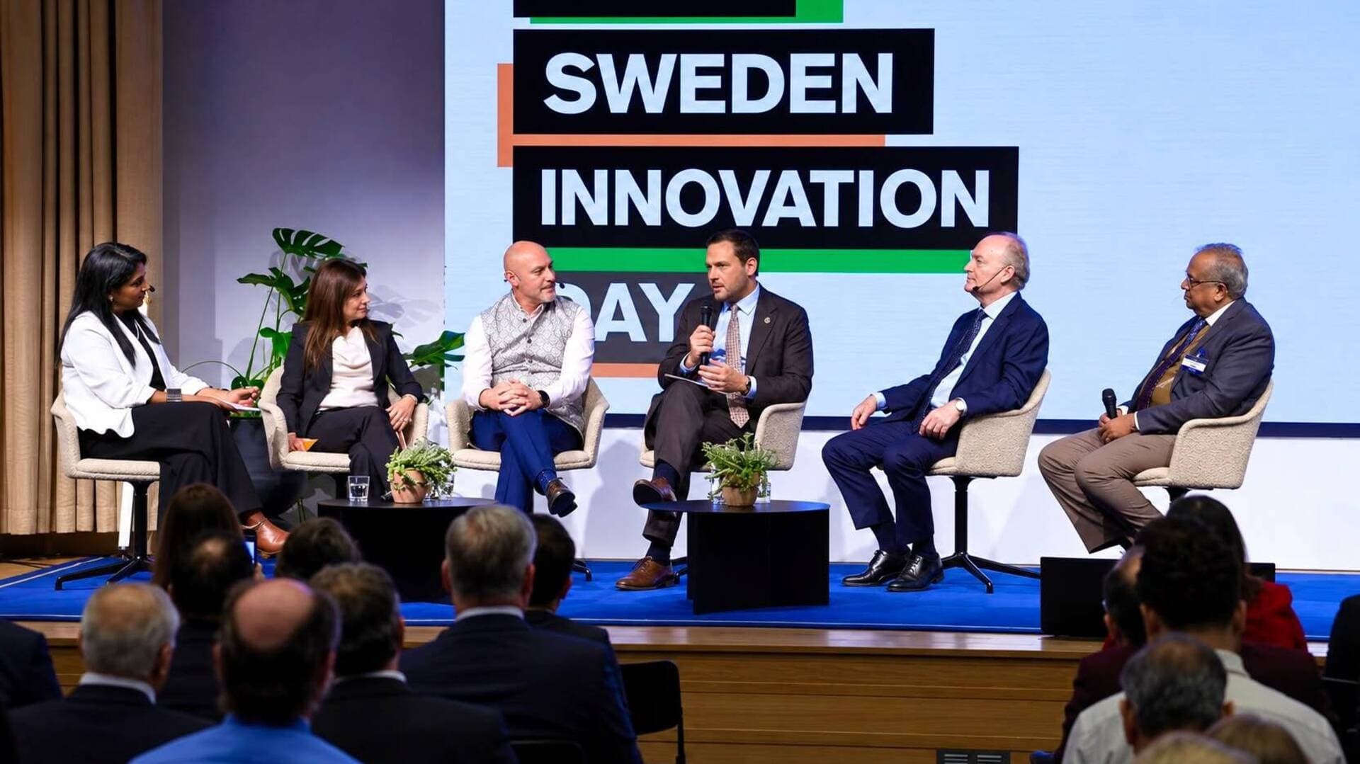 India Sweden Innovation Day i Stockholm.