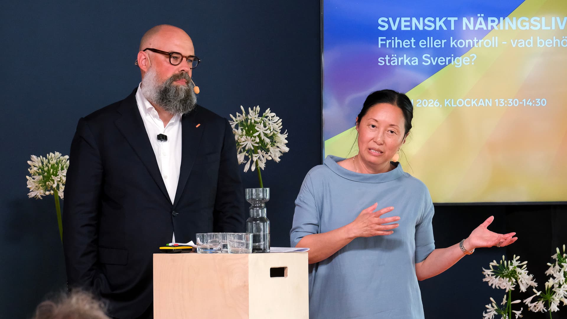 Tove Lifvendahl, politisk chefredaktör SvD, och