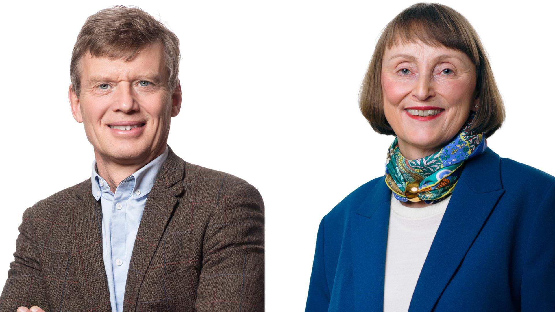 Lena Furmark och Anders Morin, ansvariga för välfärdspolitiska frågor på Svenskt Näringsliv.