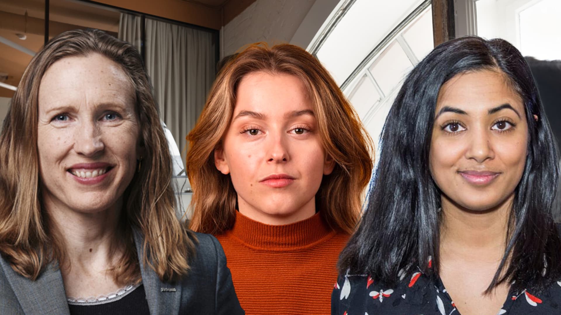 Pernilla Norlin, samhällspolitisk chef på Företagarna, Lovisa Lanryd, välfärdsexpert på Svenskt Näringsliv, och Amanda Lundeteg, vd på stiftelsen Allbright.
