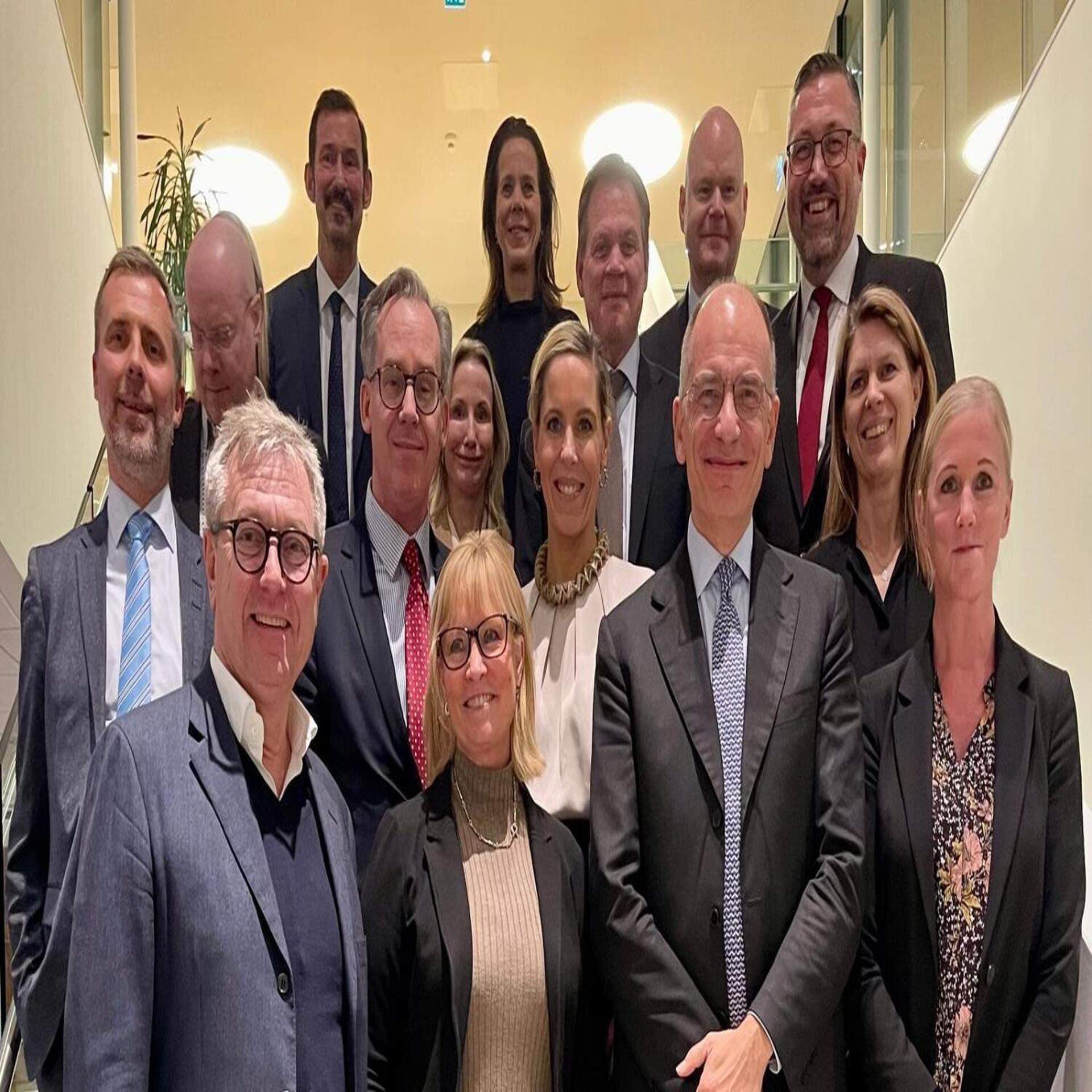 Enrico Letta besökte Svenskt Näringsliv.