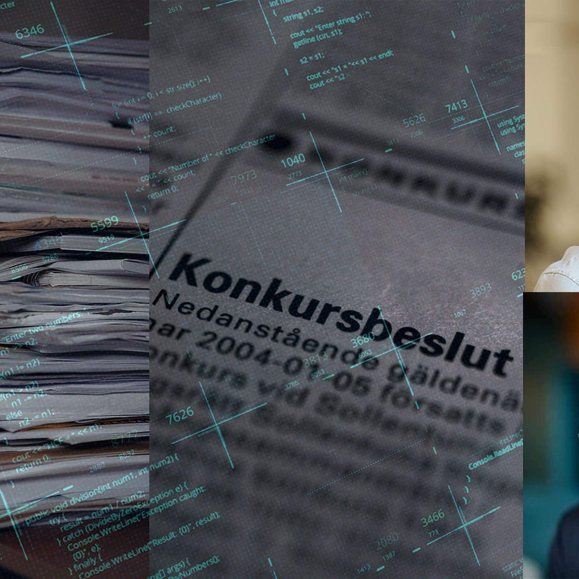 Jens Eriksson, vd på vårdföretaget Aleris, och Mikael Vetterskog, vd på Fårbo Mekaniska.