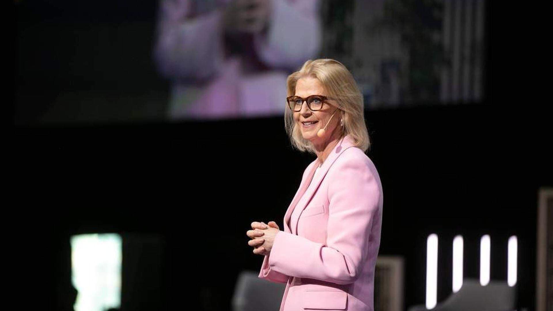 Elisabeth Svantesson, finansminister.